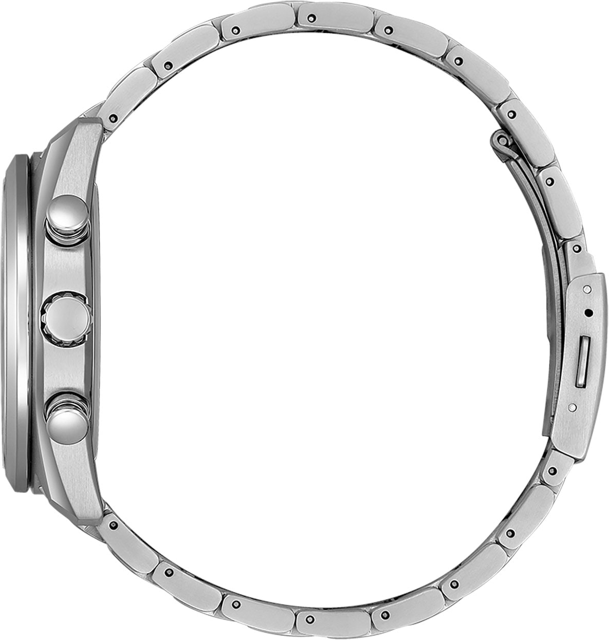 Citizen Funkchronograph »Tsuki-yomi«, Armbanduhr, Herrenuhr, Solar, Titan, Stoppfunktion, Mondphase
