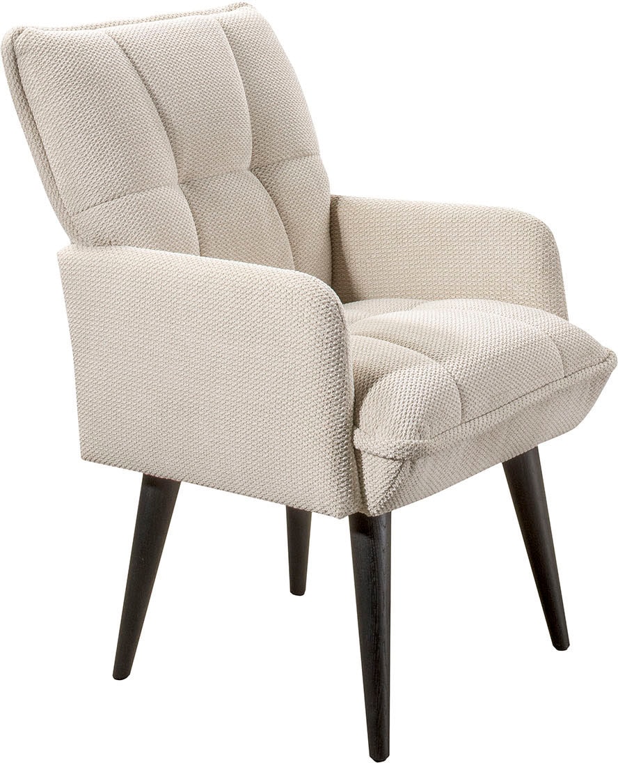 exxpo - sofa fashion Esszimmerstuhl »Mocca« () Armlehnenstuhl, bequem gepol günstig online kaufen