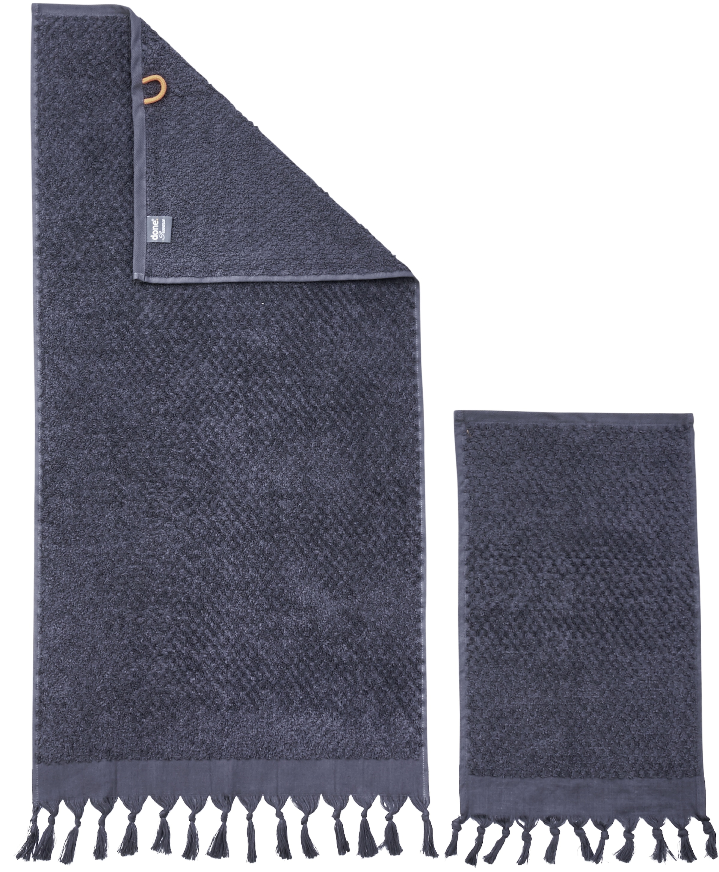 done.® Handtuch Set »Provence Honeycomb 2 Gästetücher (30x50 cm), 2 Handtücher (50x100 cm)«, (Set, 4 St., 2 Gästetücher (30x50 cm)-2 Handtücher (50x100 cm), Waben-Optik, verschiedene Set Varianten erhältlich