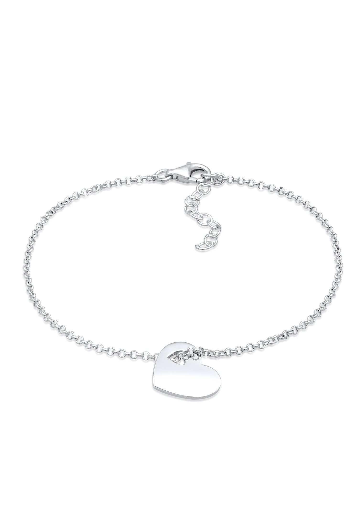 Bild von Elli Armband »Herz Anhänger Symbol Liebe 925 Silber«