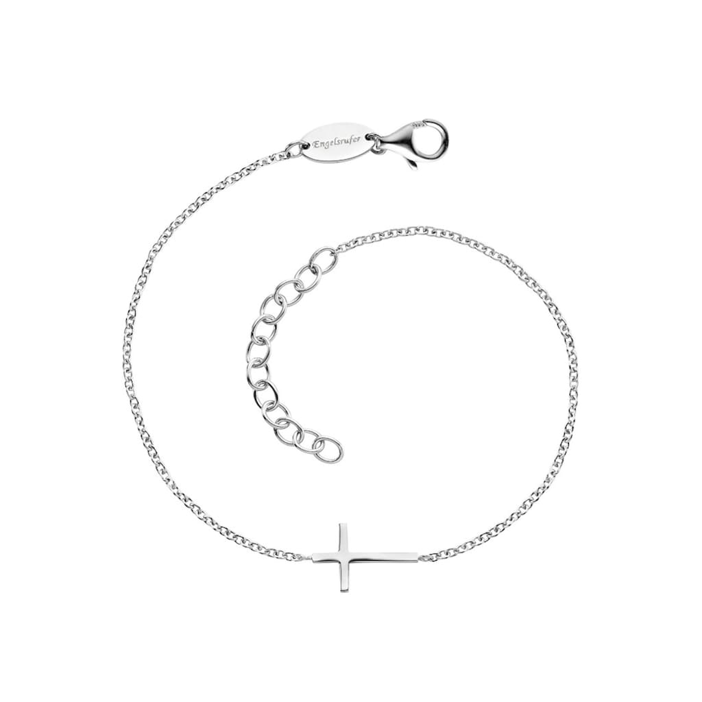 Engelsrufer Silberarmband »Armkette, Armband, Kreuz, ERB-LILCROSS«