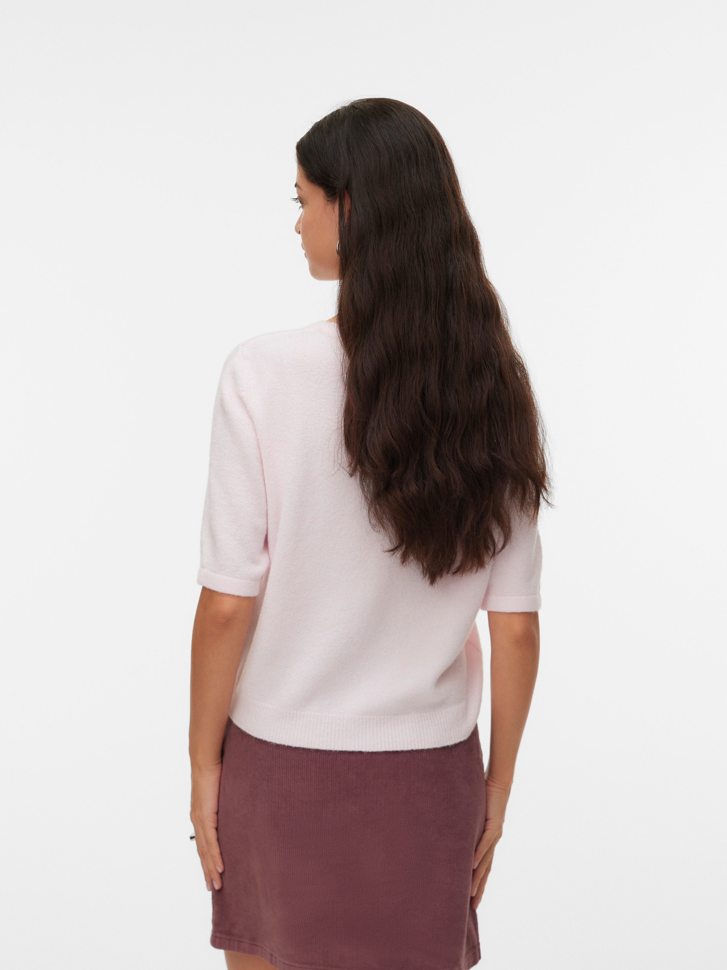 Vero Moda Strickjacke »VMDOFFY 2/4 O-NECK BUTTON CARDIGAN NOOS«