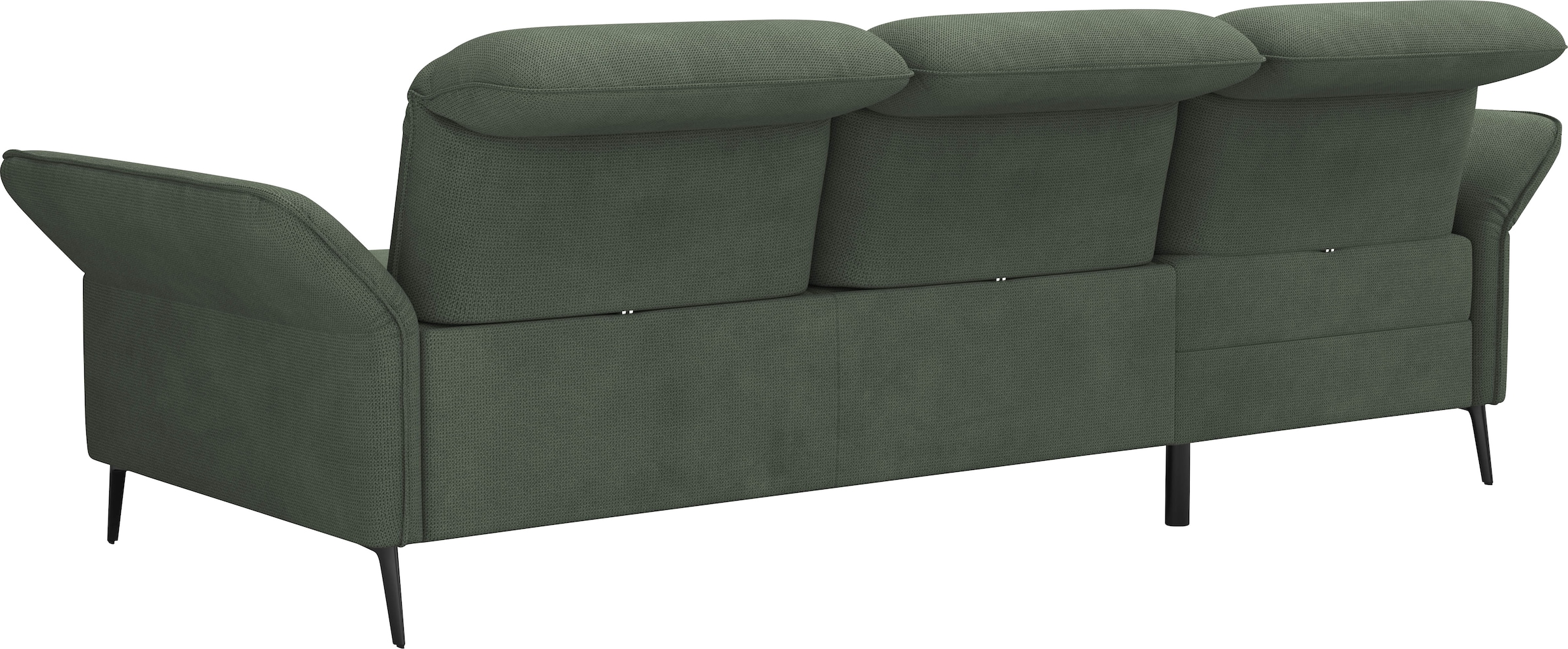 sit&more Ecksofa »Emely«, mit Sitztiefenverstellung optional mit Bettfunktion und Bettkasten