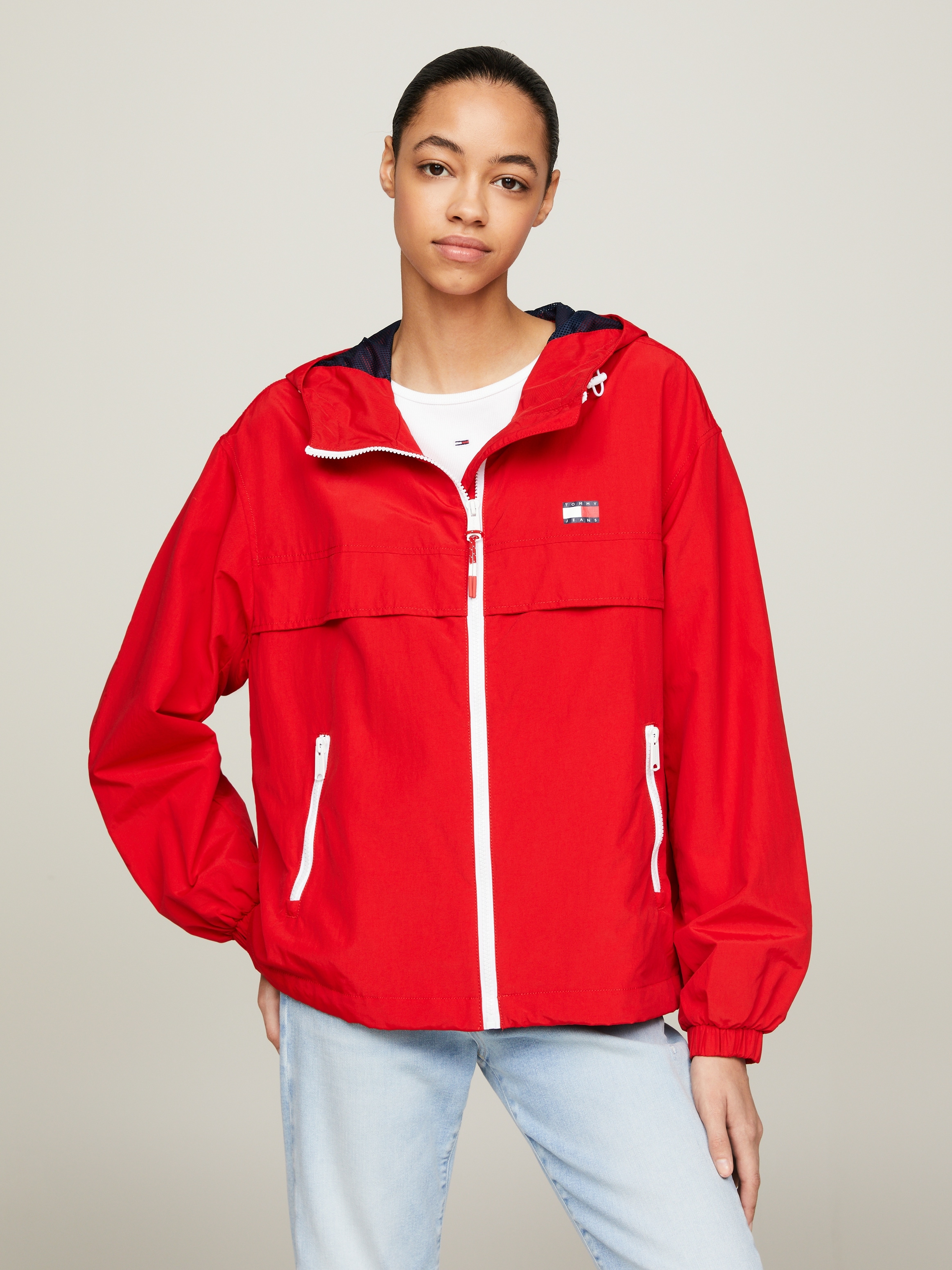 Windbreaker »TJW CHICAGO WINDBREAKER EXT«, mit Kapuze, mit kontrastfarbenen...