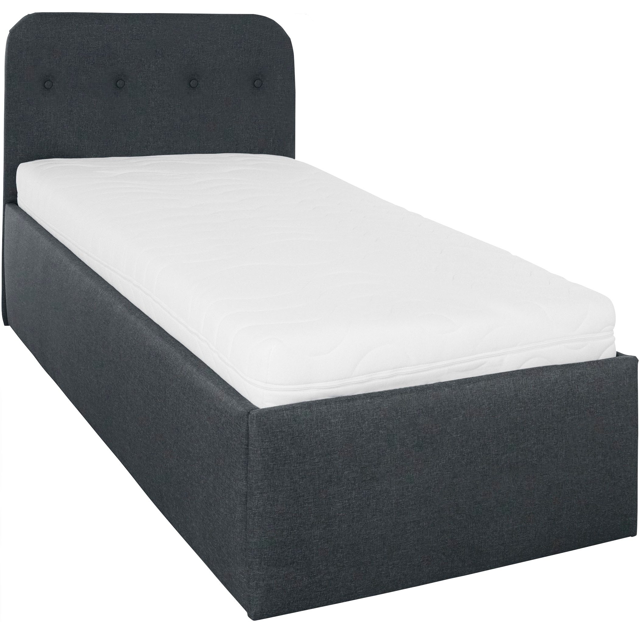 Westfalia Schlafkomfort Polsterbett "Rostock" auch mit Stauraum und Kopftei günstig online kaufen