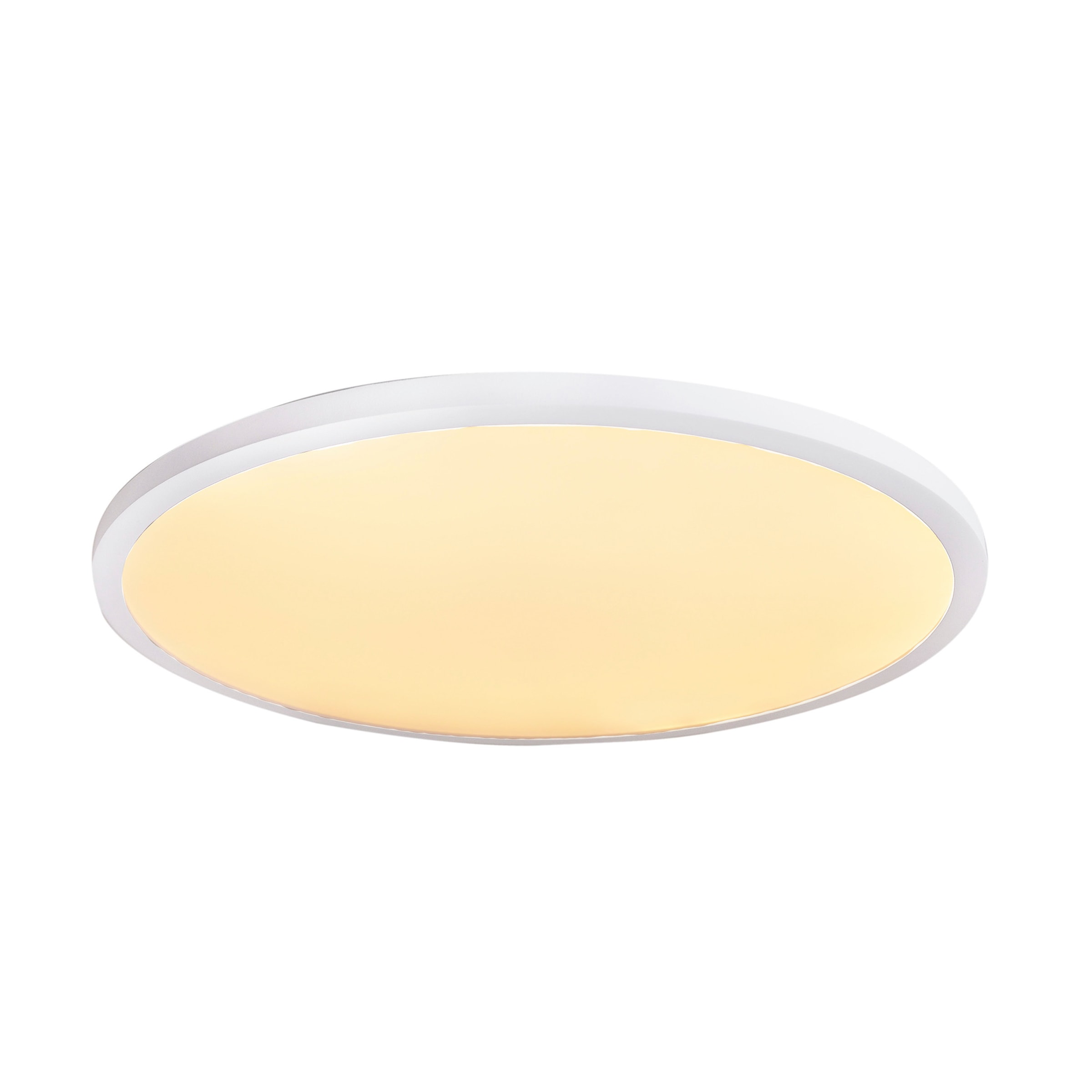 näve LED Deckenleuchte »Luzern« LED-Modul 1 Stk. warmweiß - kaltweiß incl. Fernbedienung, Nachtlichtfunktion, CCT, dimmbar, D: 100cm, weiß