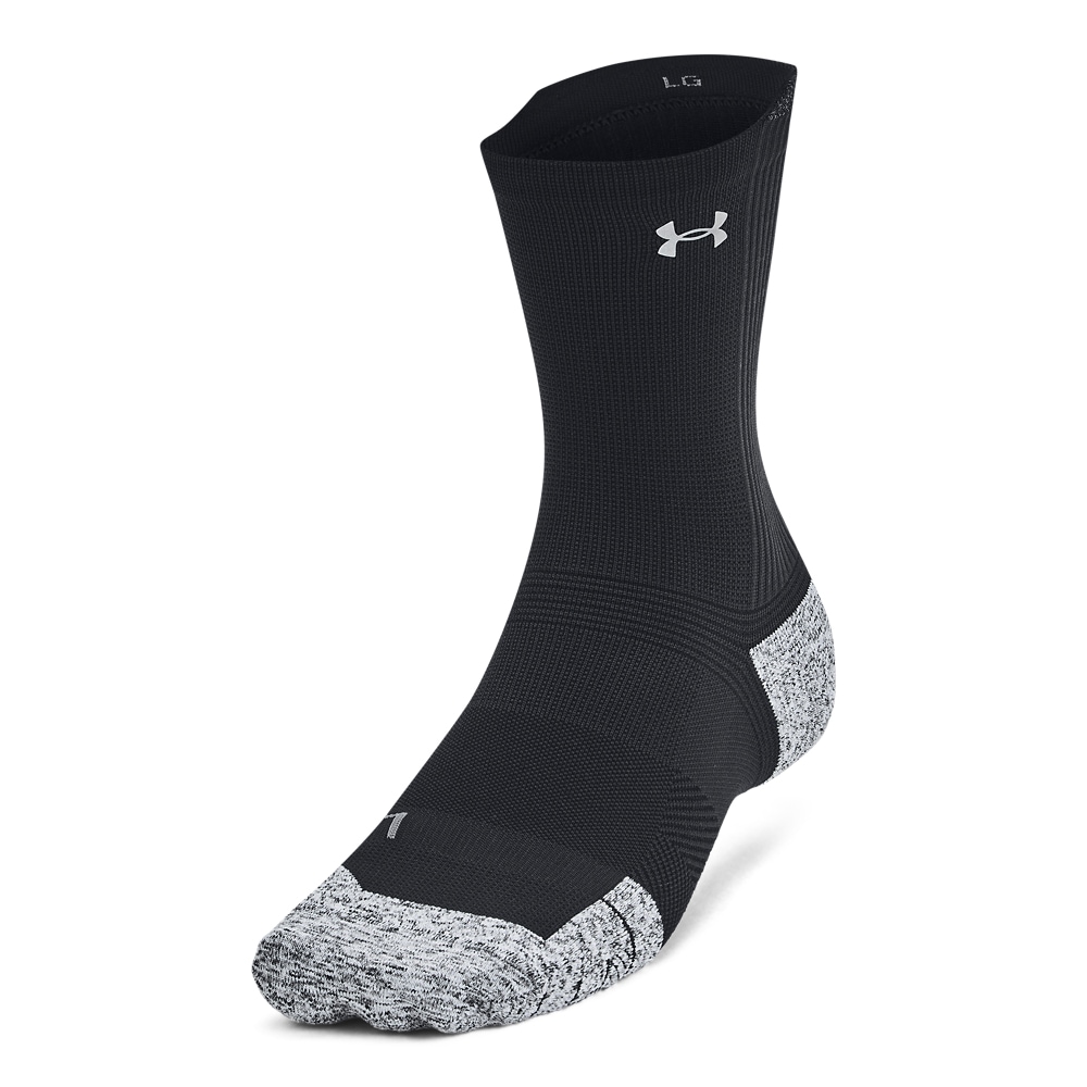 Under Armour® Laufsocken »UA VELOCITI RUN CUSH 3P CREW« Packung, 3 Paar tlg. mit dämpfender Wirkung, reflektierende Details, atmungsaktiv