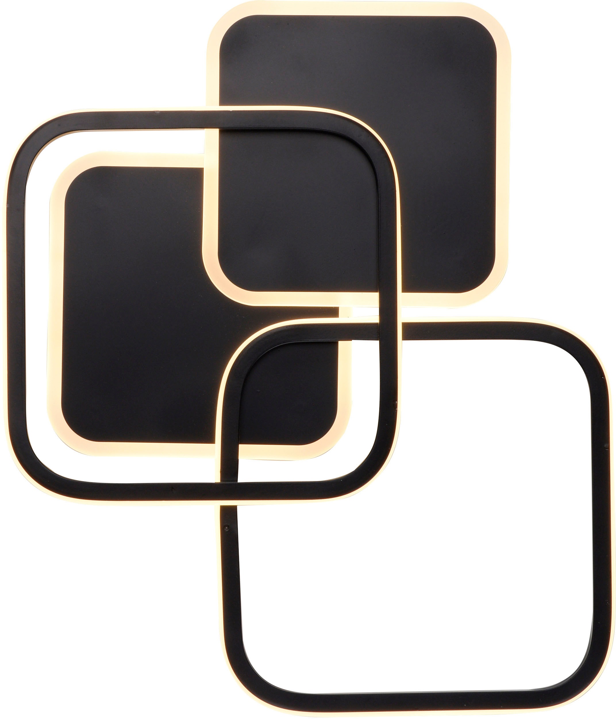 JUST LIGHT Deckenleuchte »SEVENT« LED-Board 1 Stk. Warmweiß LED