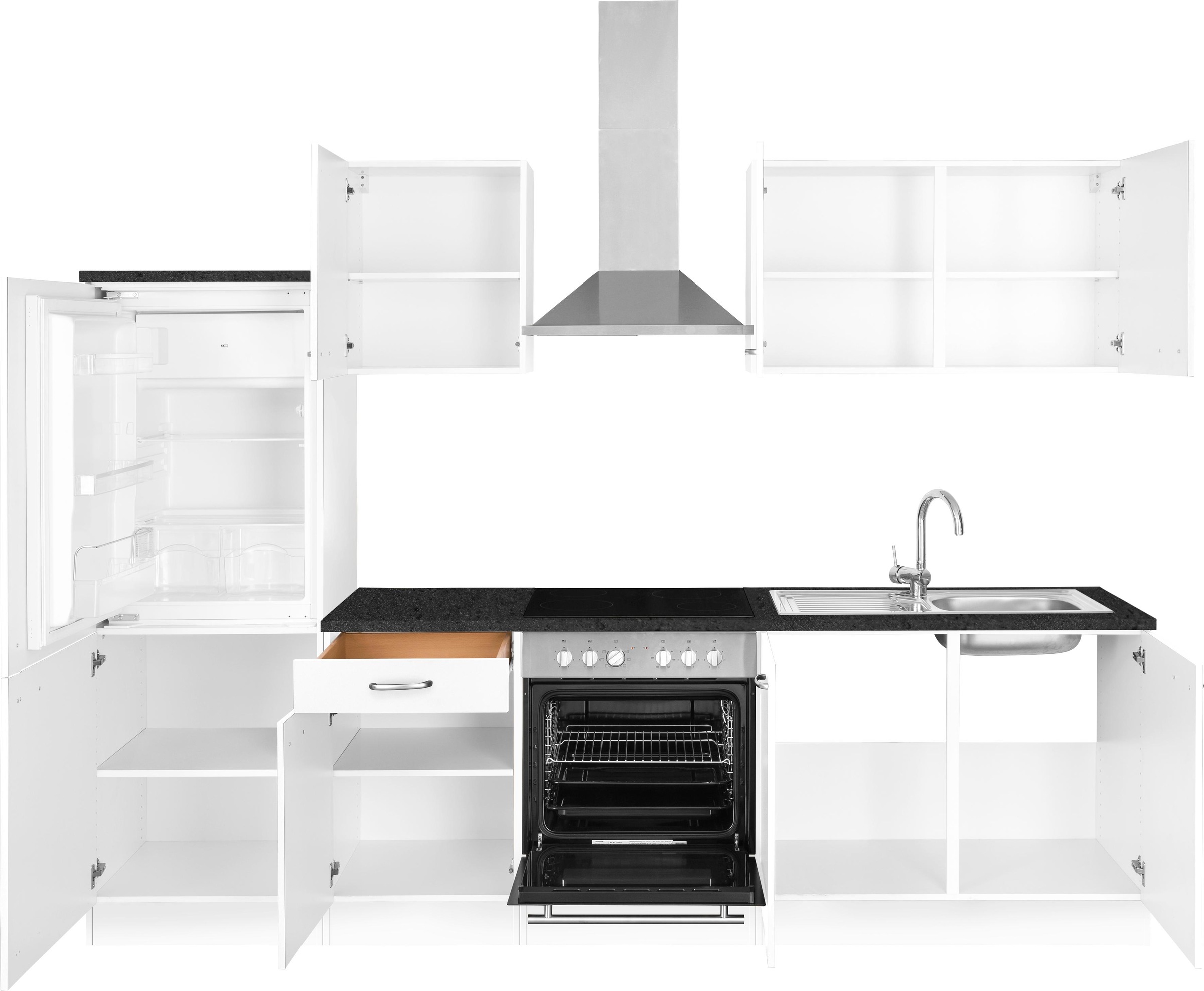 OPTIFIT Küchenzeile »Parare«, ohne E-Geräte, Breite 270 cm