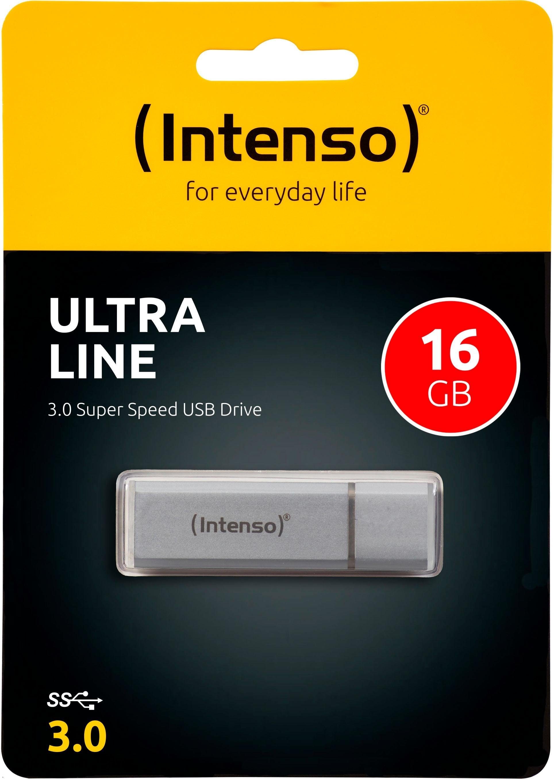 Intenso USB-Stick »Ultra Line« (16GB GB USB 3.0 Lesegeschwindigkeit 35 MB/s)