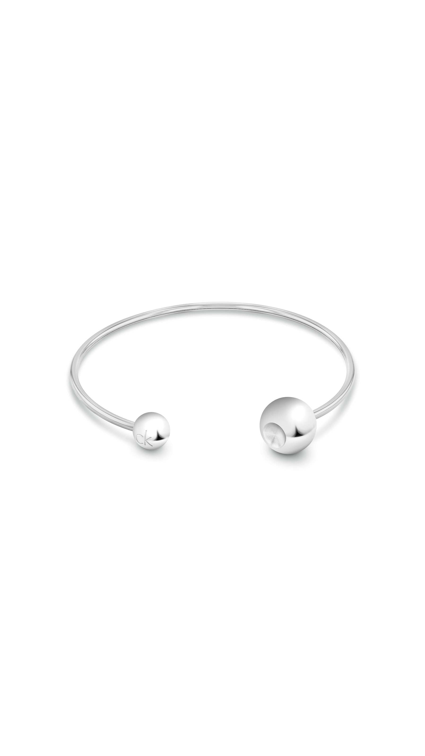 CALVIN KLEIN Armspange »SCULPTURAL BUBBLES« edelstahlfarben Calvin Klein Schmuck - Damenarmschmuck