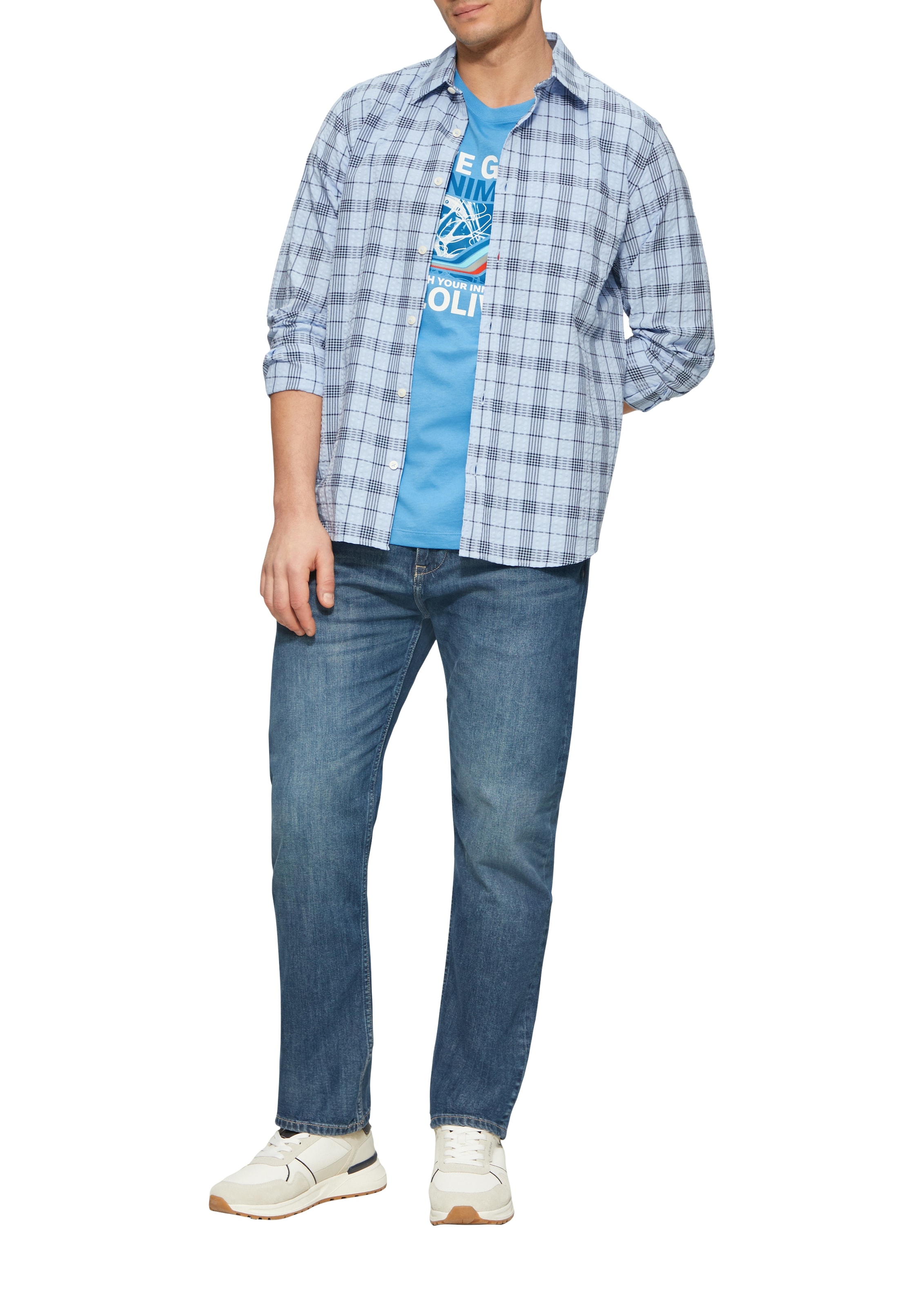 s.Oliver T-Shirt, mit Front Print