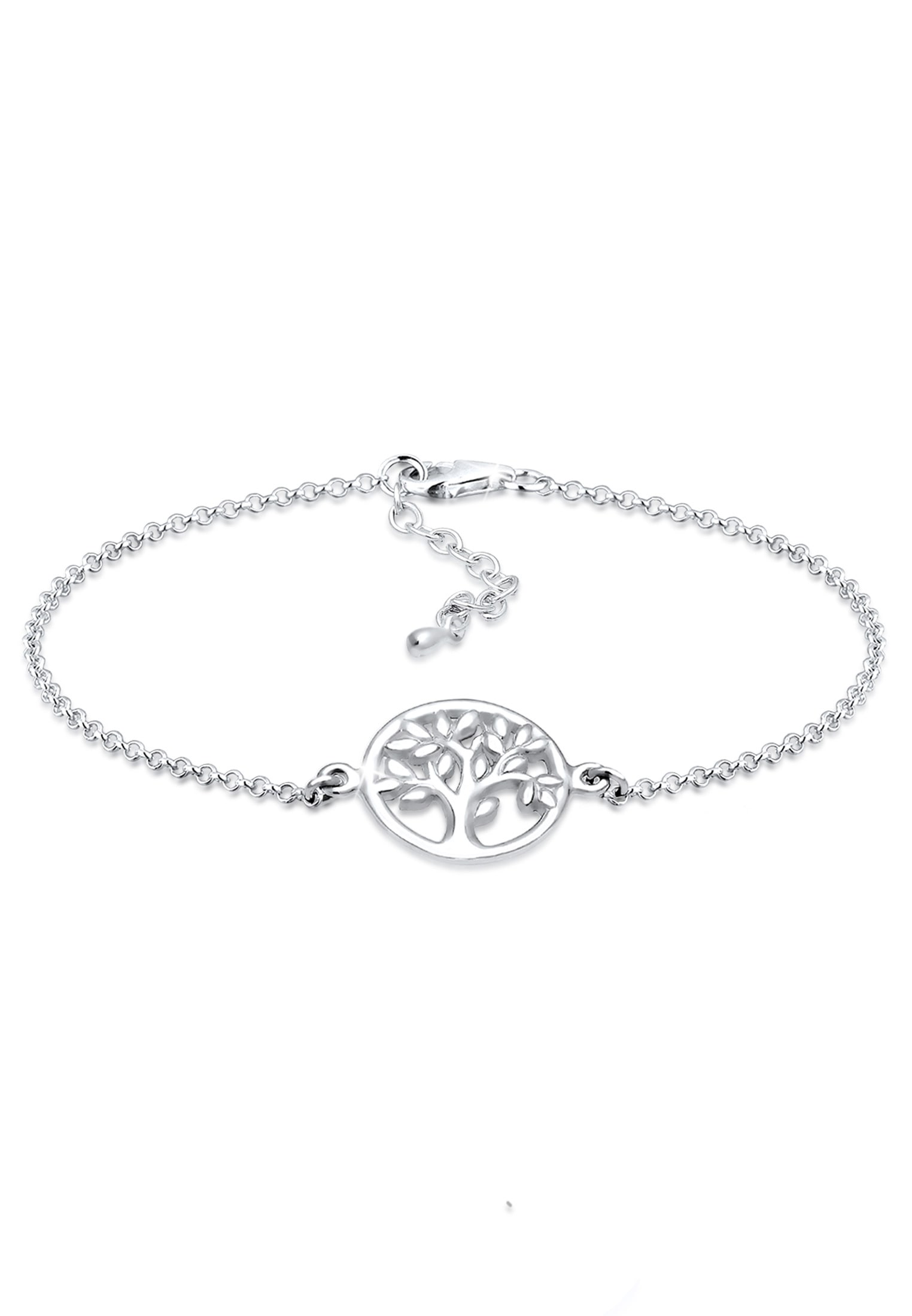 Bild von Elli Armband »Lebensbaum Kreis Blatt Floral 925 Sterling Silber«