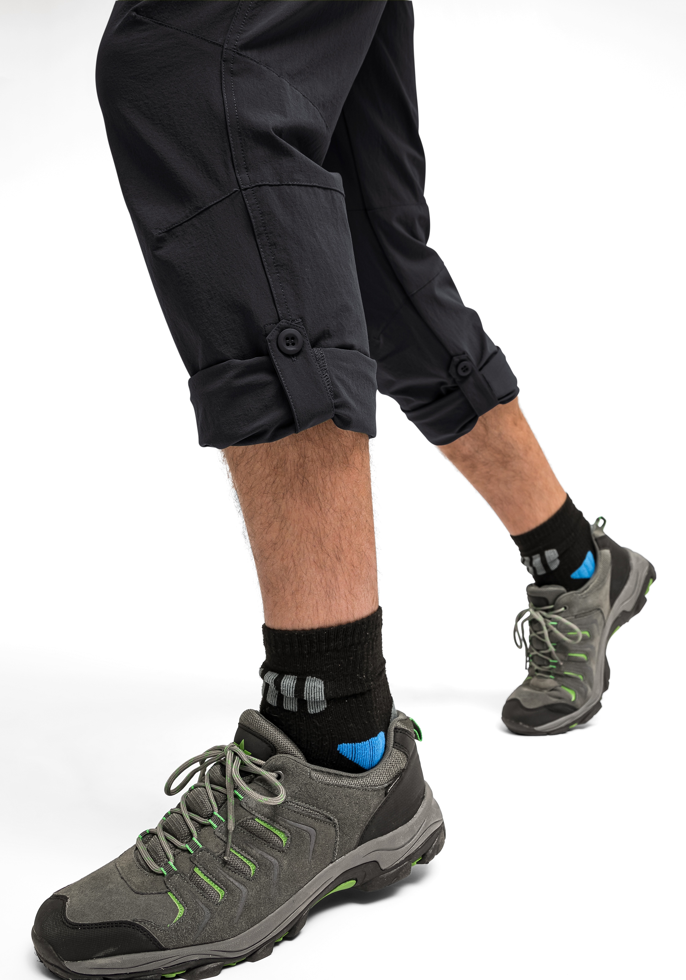 Maier Sports Funktionshose »Nil«  Herren Wanderhose, atmungsaktive Outdoor-Hose mit Roll up Funktion