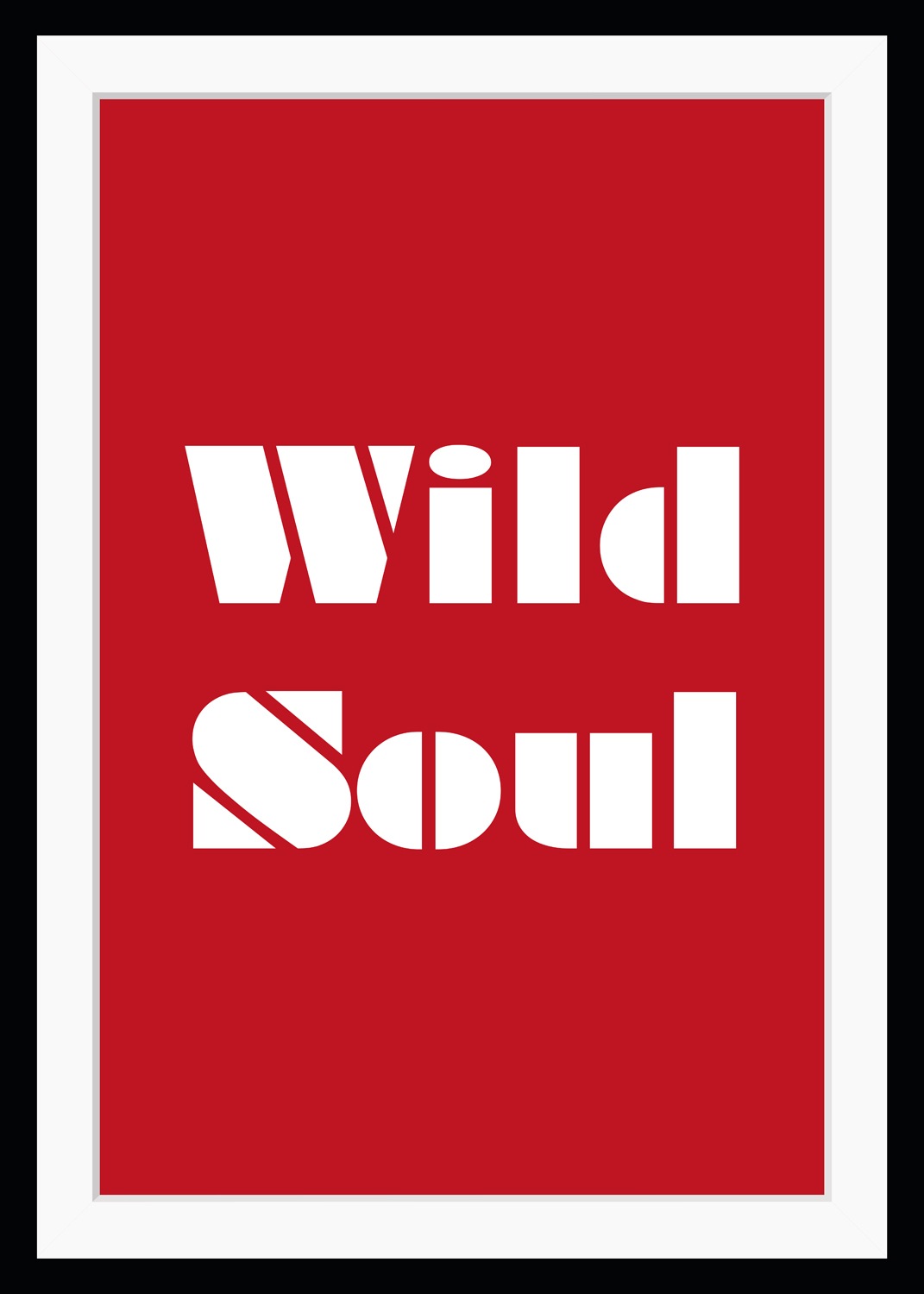 queence Bild »Wild Soul«, Sprüche & Texte-Schriftzug-Schriftzüge, HD Premiu günstig online kaufen