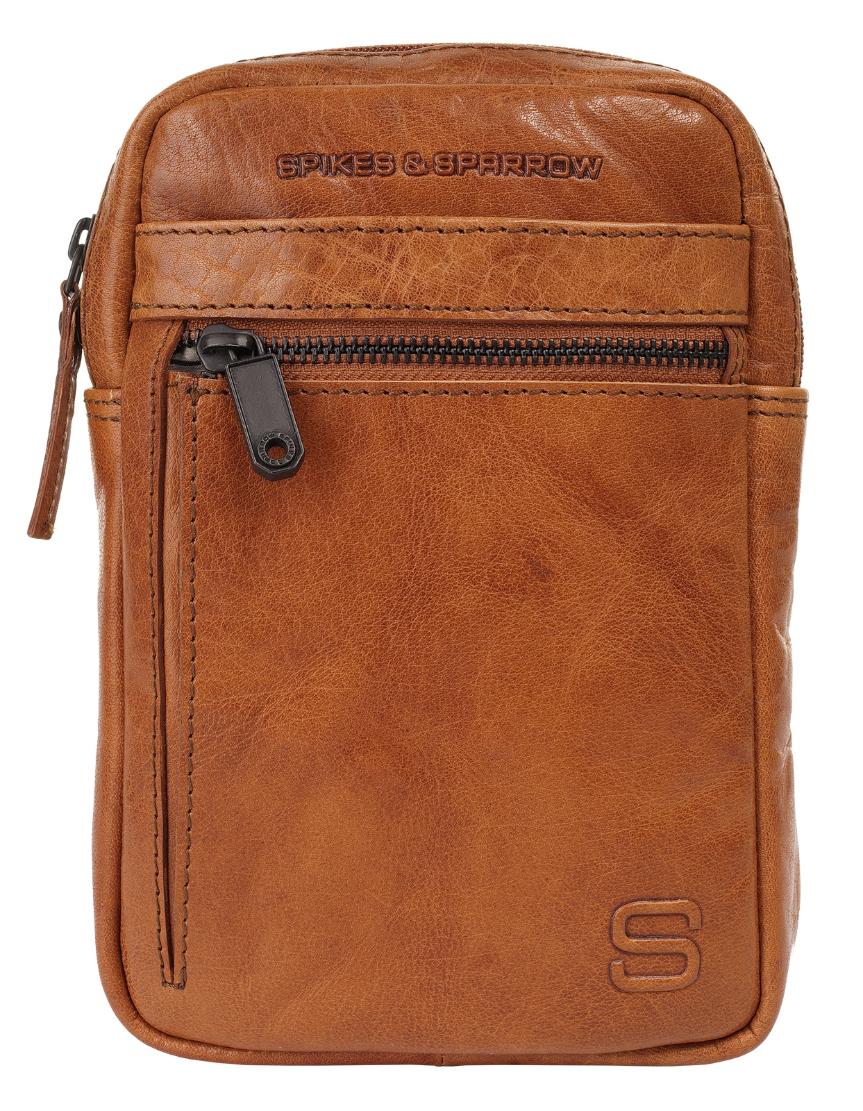 Spikes & Sparrow Umhängetasche echt Leder