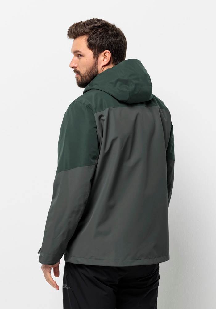 Jack Wolfskin 3-in-1-Funktionsjacke »GLAABACH 3IN1 JKT M«, mit Kapuze