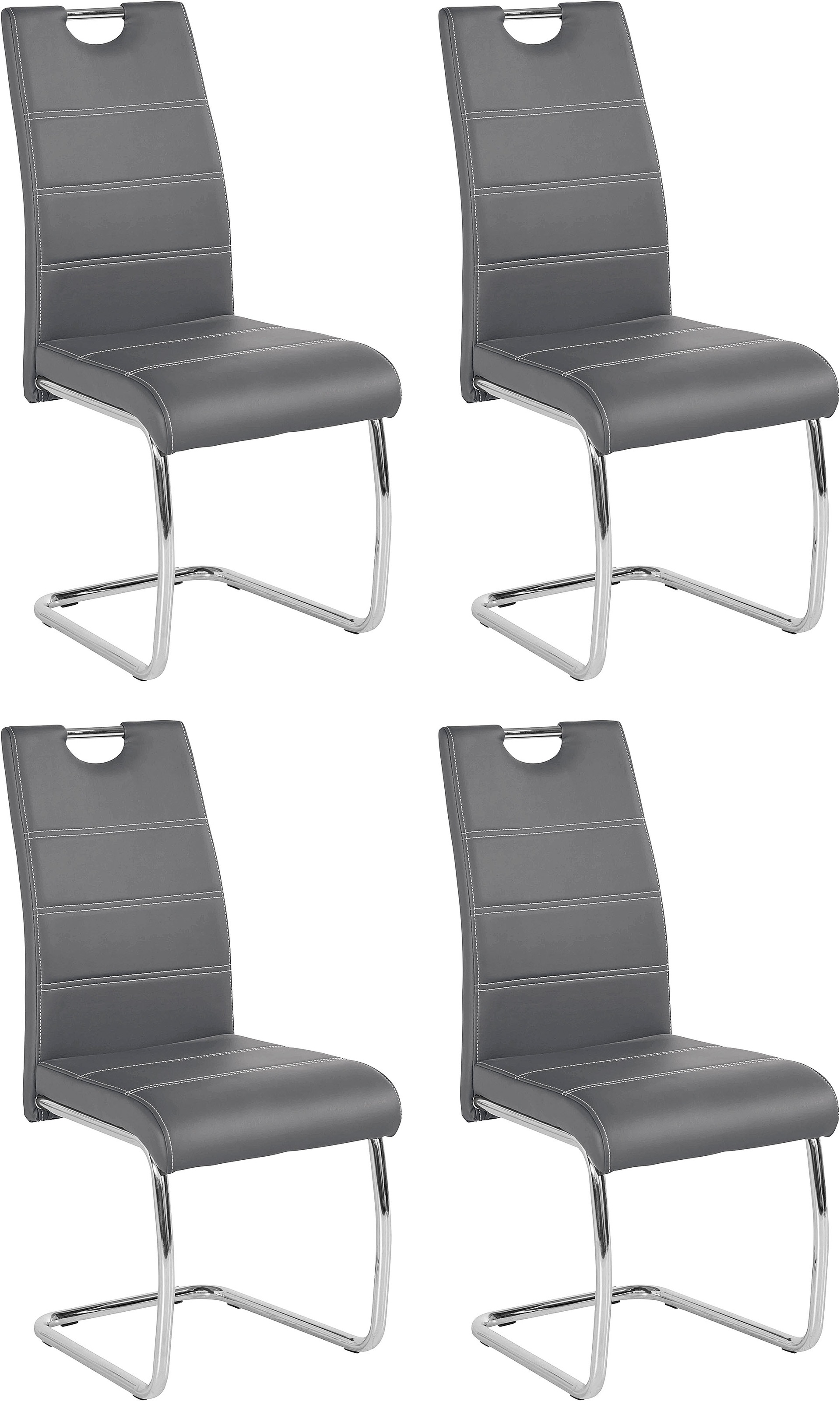 HELA Freischwinger »Flora, Esszimmerstühle« (Set) 4 Stk.Schwingstuhl Set: 1 günstig online kaufen