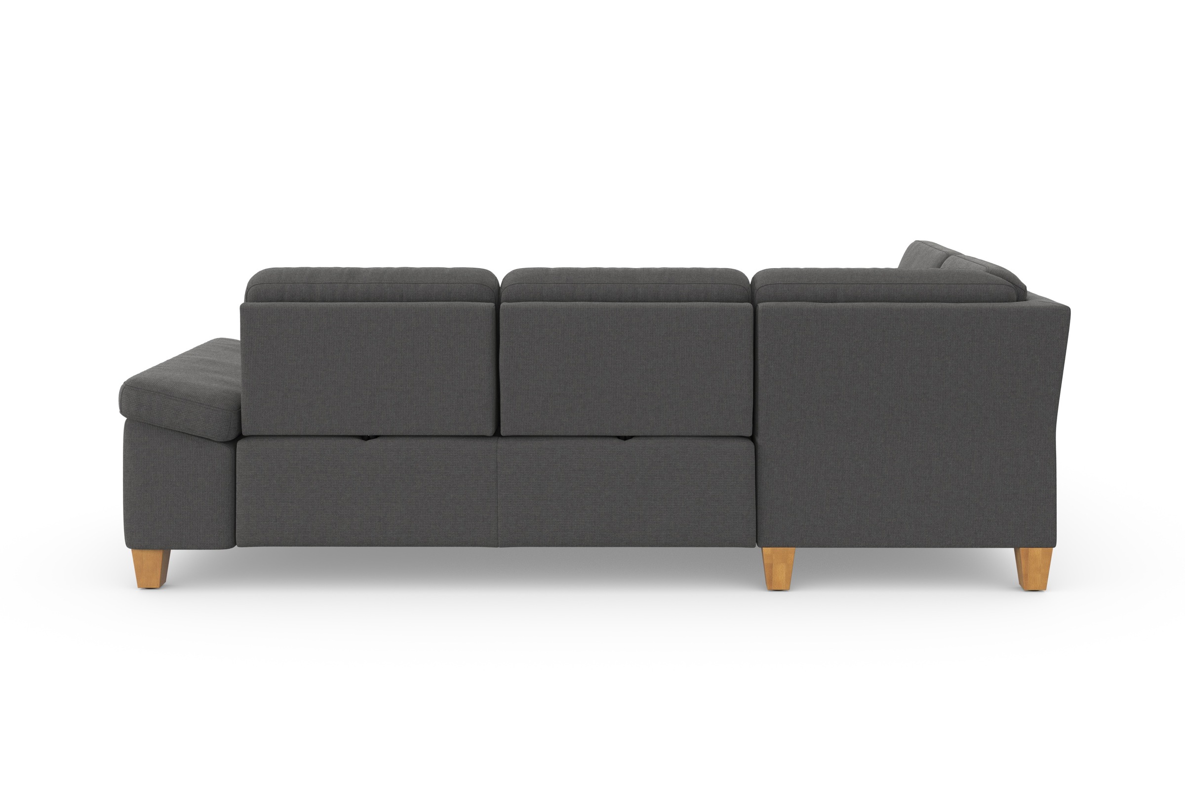 sit&more Ecksofa »Westham L-Form«, mit Ottomane, mit oder ohne Bettfunktion, Bettkasten, Verstellung