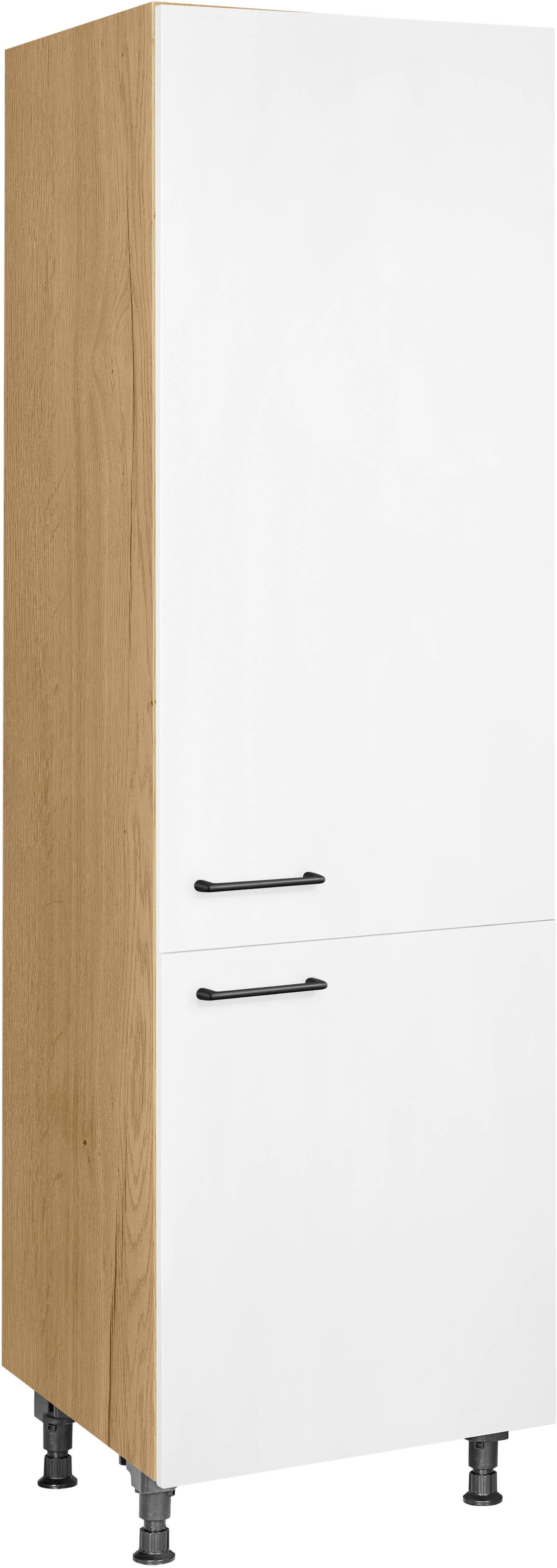 nobilia® Vorratsschrank »"MIAMI", Ausrichtung wählbar, mit zwei Türen, vormontiert,« Breite/Höhe: 60/216,6 cm