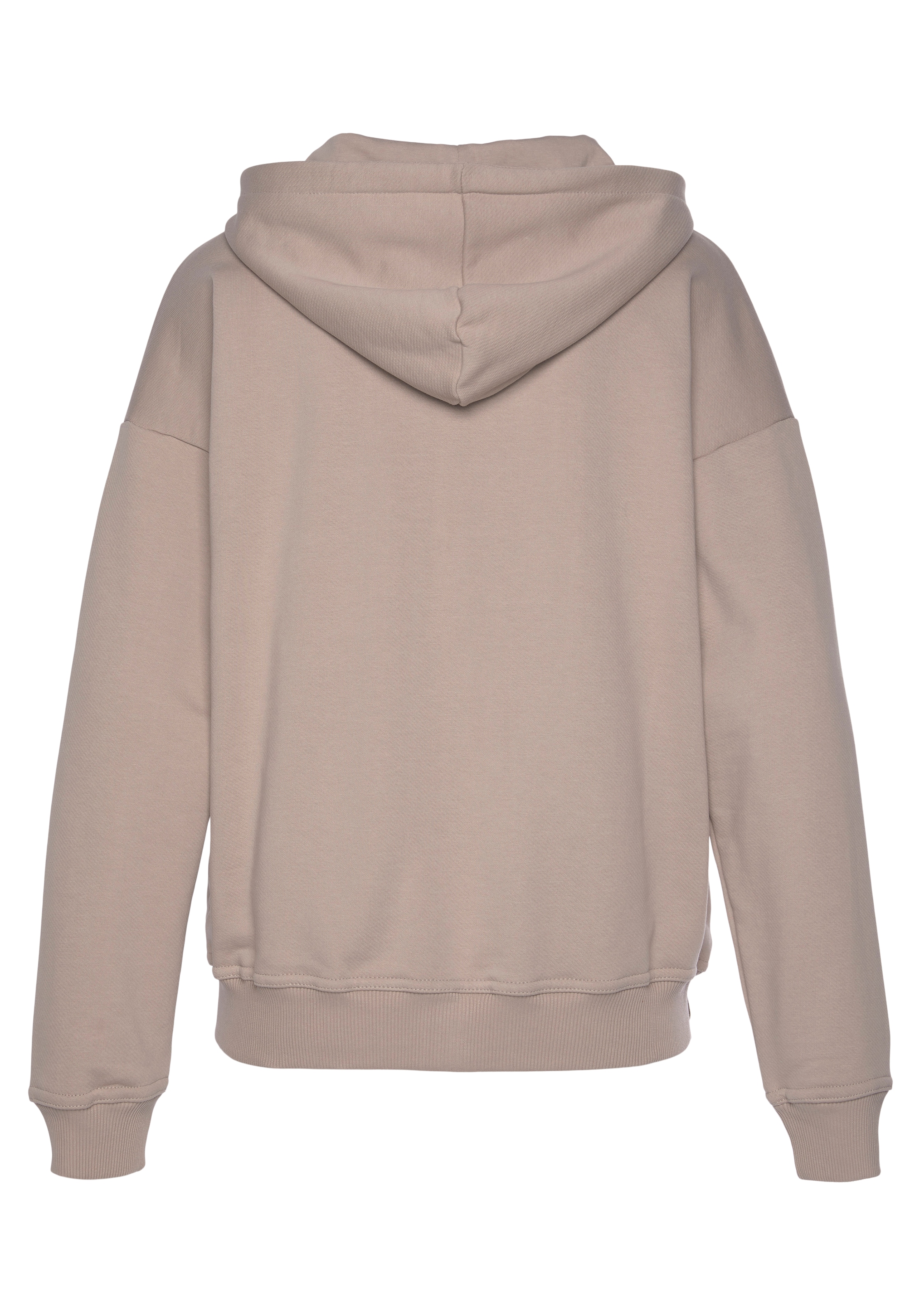 LASCANA Hoodie »-Kapuzensweatshirt«, aus organischer Baumwolle, Loungewear, Loungeanzug, Hoodie