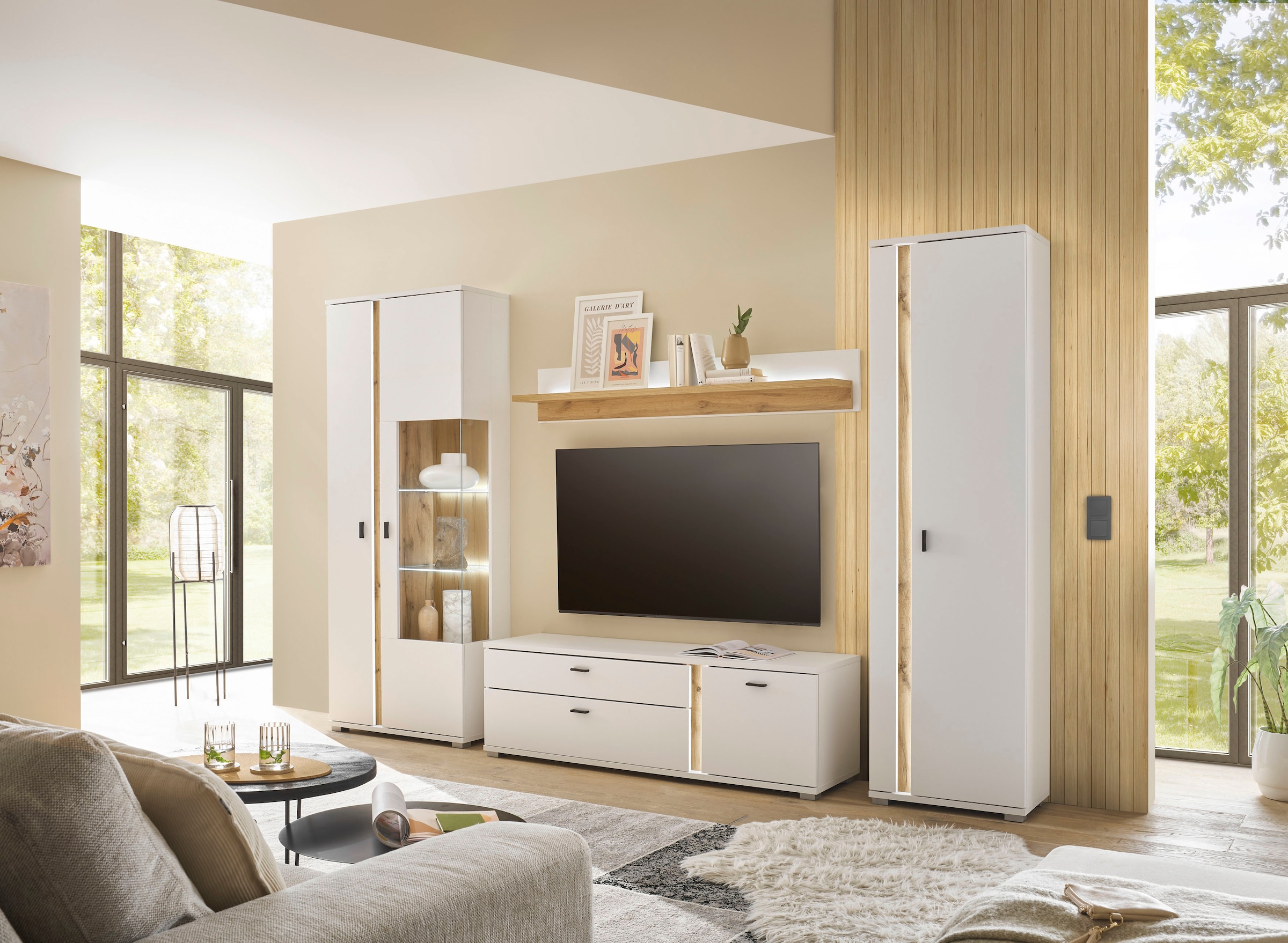 INOSIGN Wandboard »LONG ISLAND«, in moderner Trendfarbe, inklusive Beleuchtung