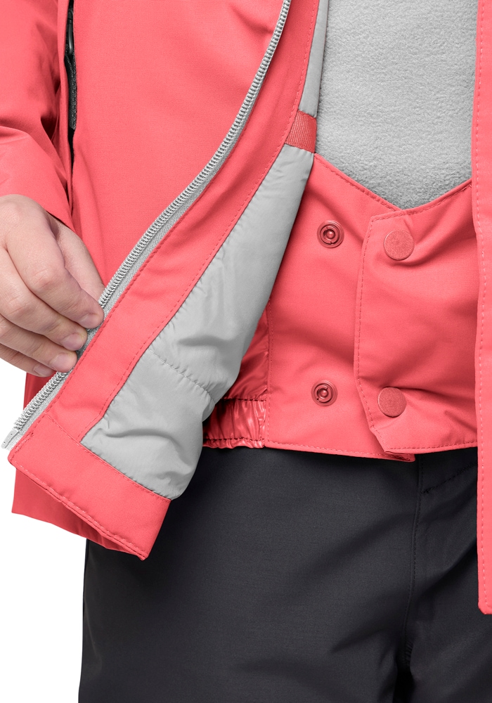 Jack Wolfskin Outdoorjacke »ACTAMIC 2L INS JACKET K«, mit Kapuze