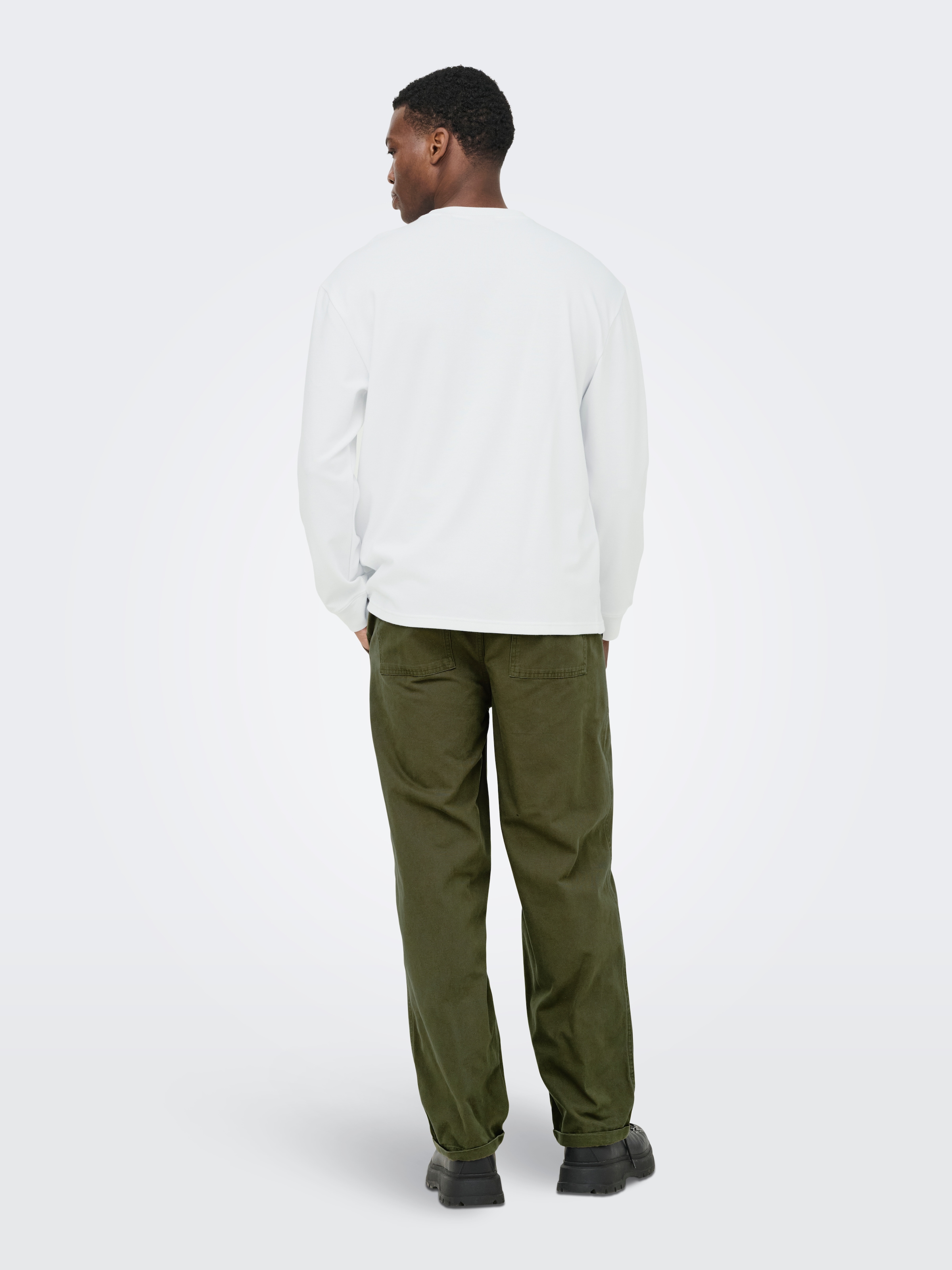 ONLY & SONS T-Shirt »ONSCASPIAN AIRLFEX RLX LS TEE NOOS« Baumwollmischung, relaxed fit
