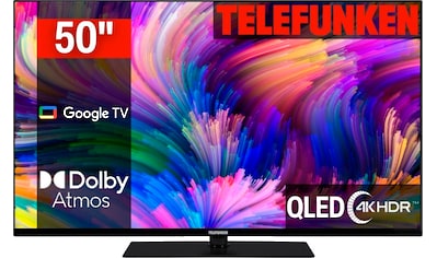 QLED-Fernseher »D50Q700M6CW«, 126 cm/50 Zoll, 4K Ultra HD, Google TV-Smart-TV