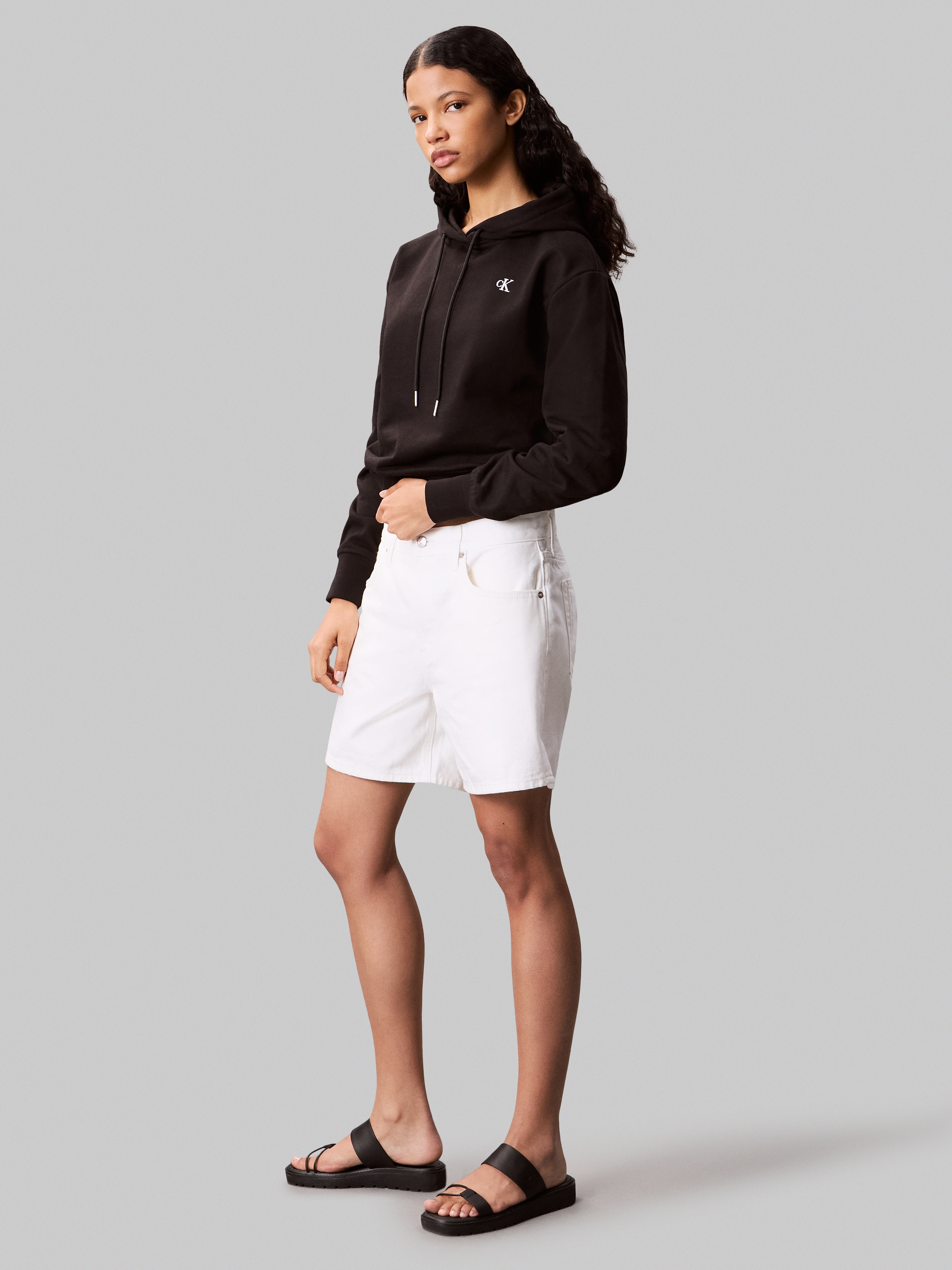 Calvin Klein Jeans Kapuzensweatshirt »LS ARCHIVE TERRY PO HOOD«, Mit Rundhalsausschnitt