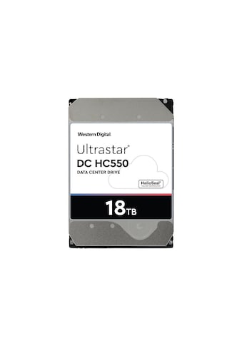 HDD-Festplatte »Ultrastar DC HC550 18TB SAS«, 3,5 Zoll, Anschluss SATA III, SAS Interface
