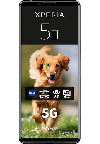 Sony Smartphone »Xperia 5 III 5G, 128GB«, schwarz kaufen