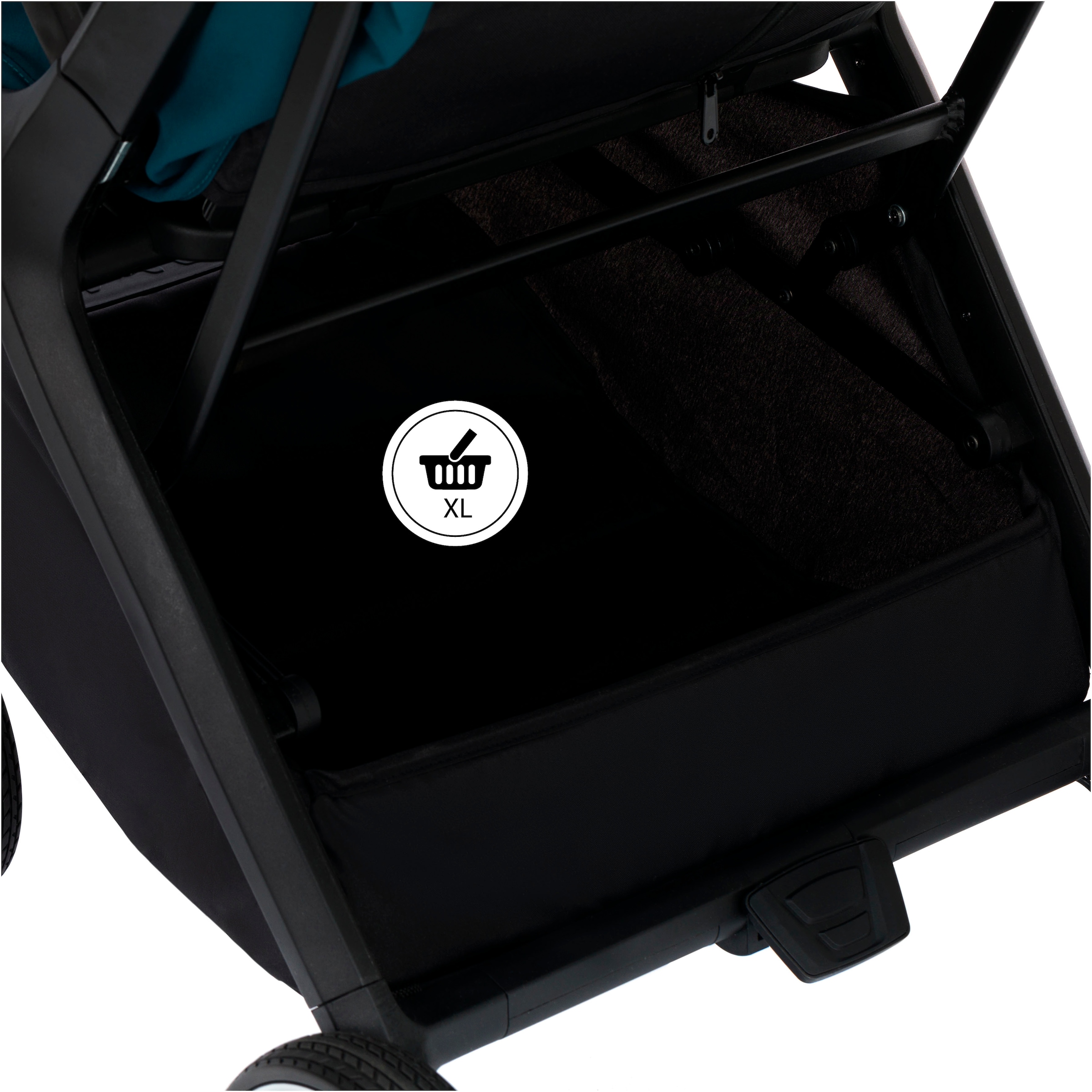 Fillikid Kinder-Buggy »Cooper, türkis-schwarz«, 22 kg