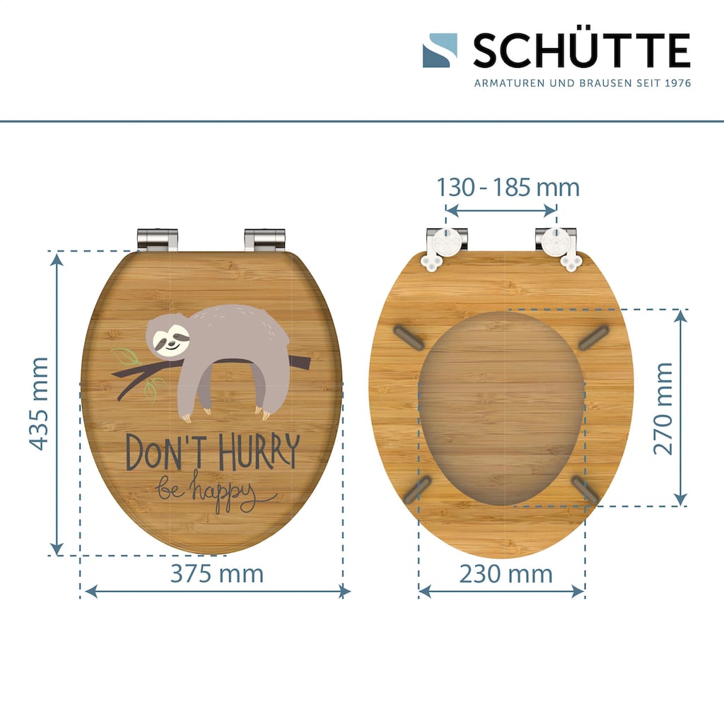 Schütte WC-Sitz »Don`t Hurry«