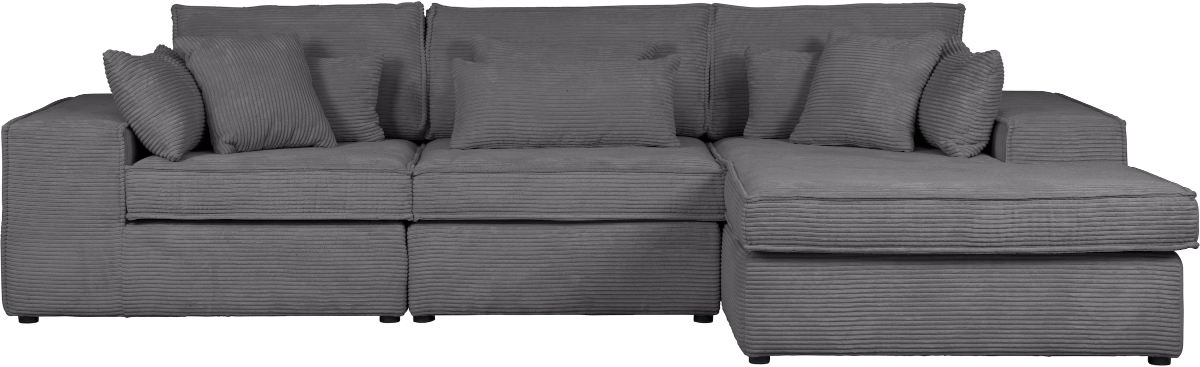 RAUM.ID Ecksofa »Florid L-Form«, 3 Teile, bestehend aus Modulen, viele Bezugsqualitäten, auch in Cord