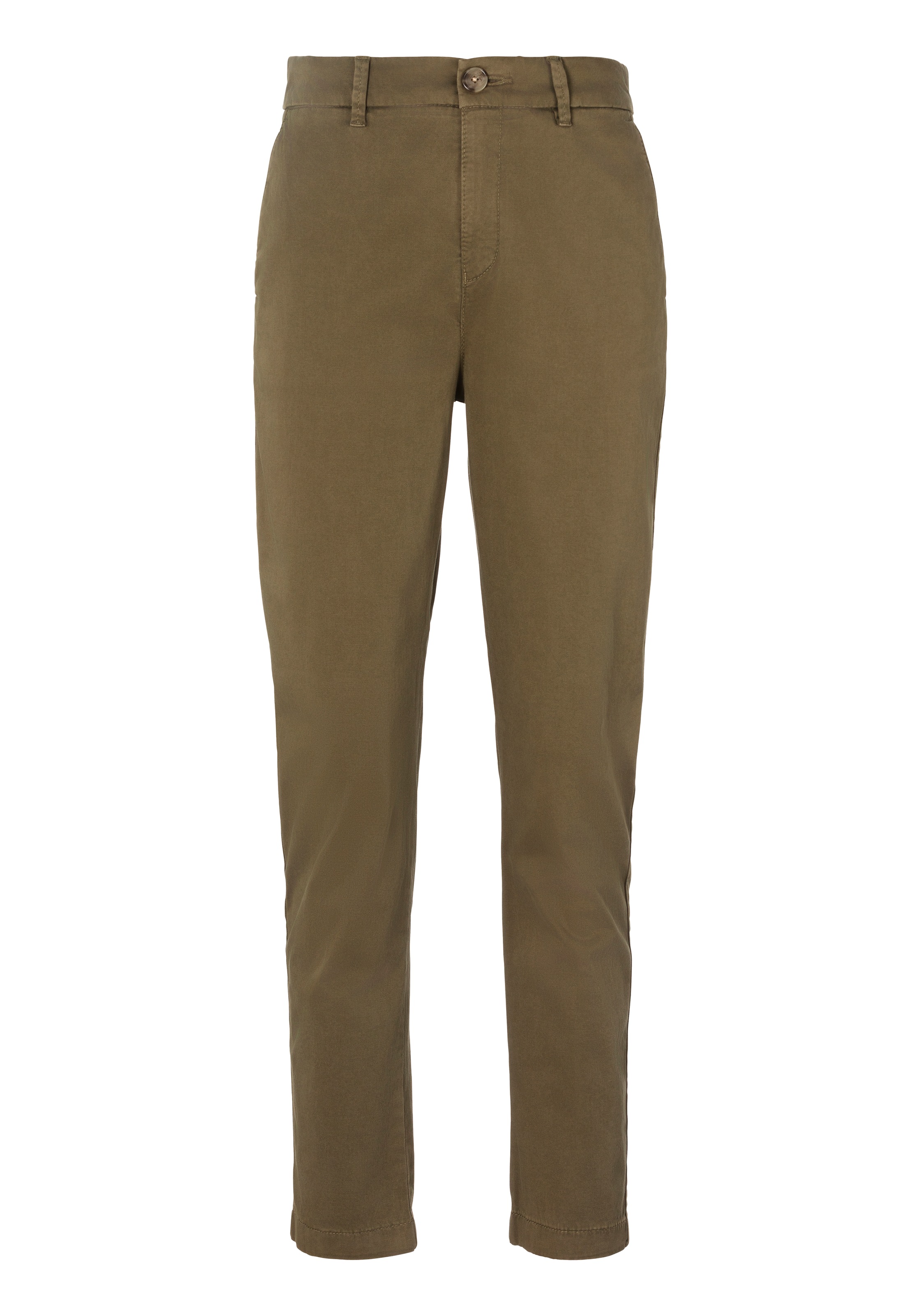 BOSS ORANGE Webhose »Tachini Premium Damenmode«, mit Leder-Brandlabel am hinteren Bundabschluss