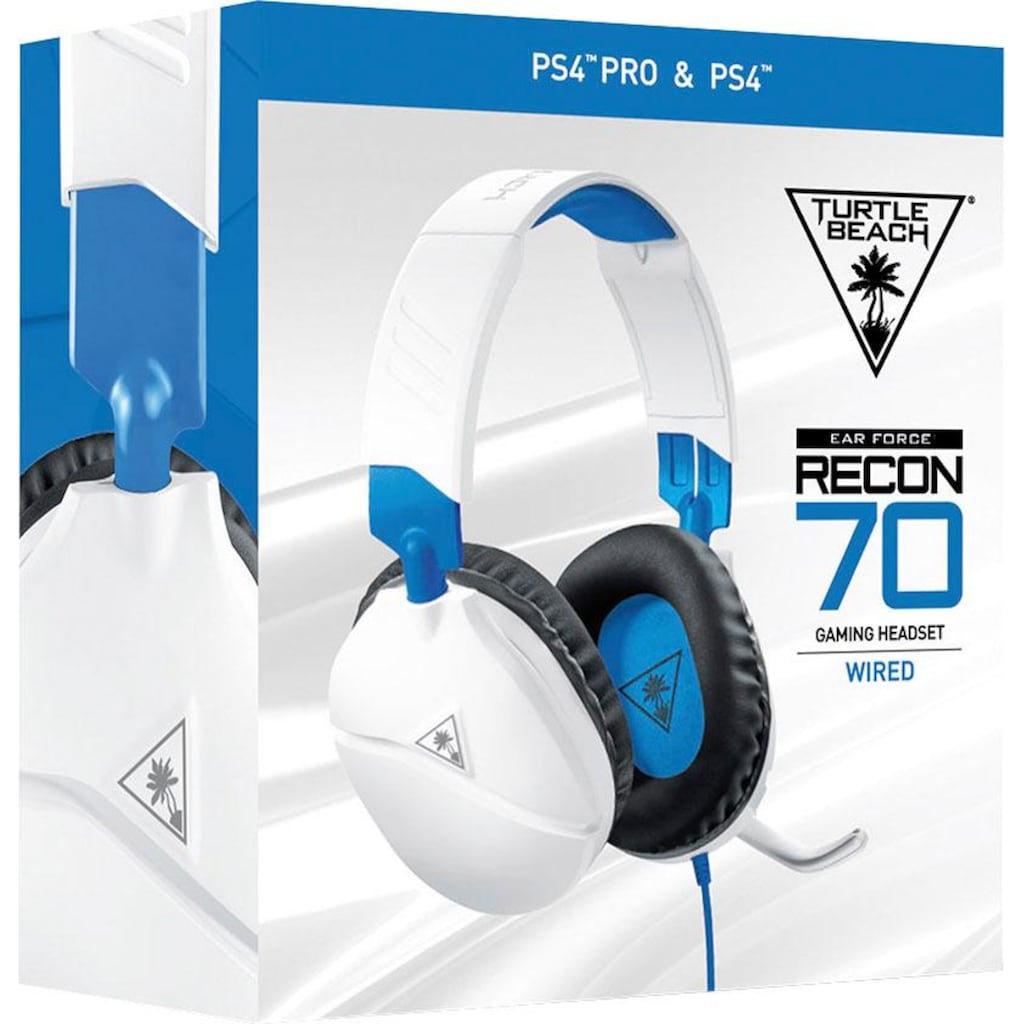 Turtle Beach Gaming-Headset »RECON 70 P für PS4 Pro und PS4 (White)«