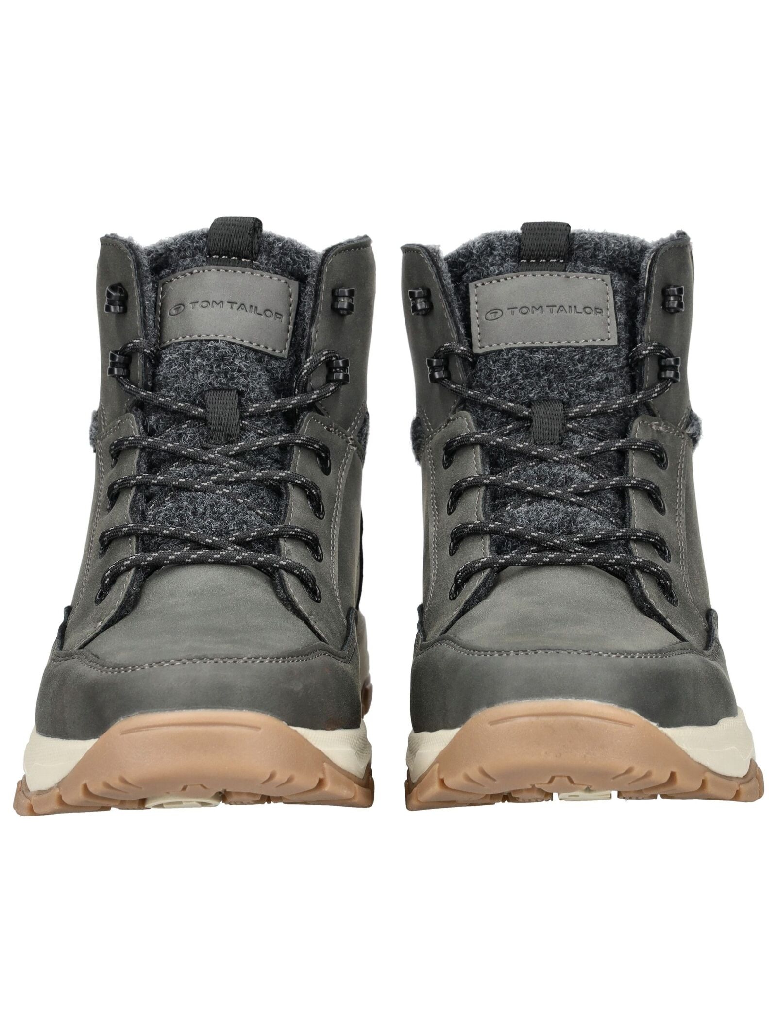 TOM TAILOR Schnürstiefelette »Tom Tailor Stiefelette Lederimitat/Textil«
