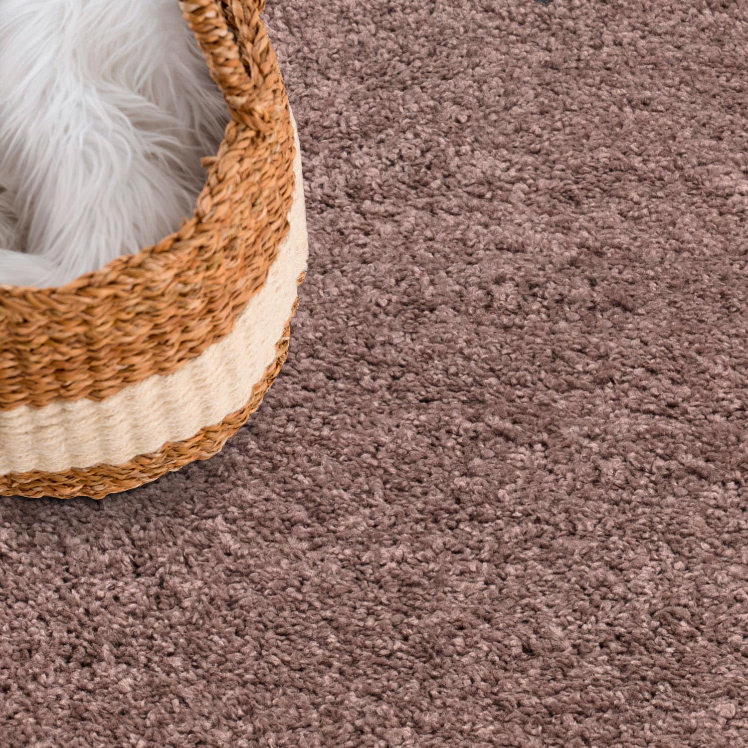 Carpet City Hochflor-Teppich »City Shaggy«, rechteckig, 30 mm Höhe, Auch als Läufer, Langflor, Uni, Shaggy, flauschig-weich