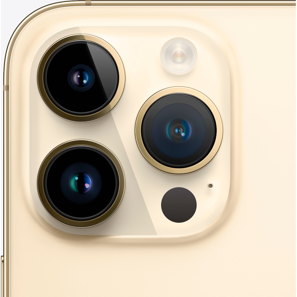 Apple Smartphone »iPhone 14 Pro Max 128GB«, gold, 17 cm/6,7 Zoll, 128 GB Speicherplatz, 48 MP Kamera
