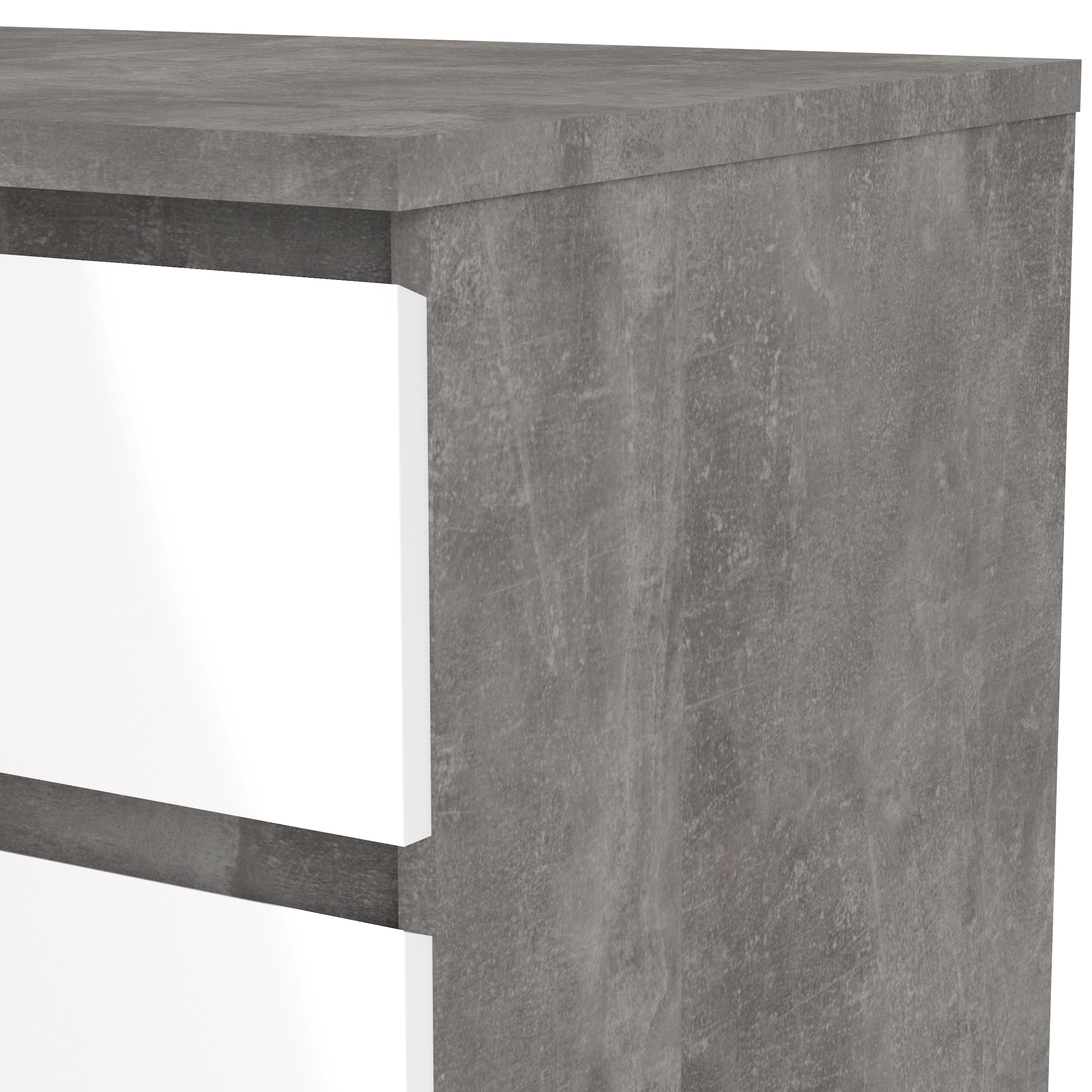 INOSIGN Kommode »Naia«, abgerundete Schubladenkanten auf Metallgleiter, Breite 77 cm