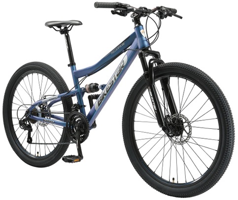 Bikestar Mountainbike 21 Gang Shimano RD-TY300 Schaltwerk Kettenschaltung für Damen und Herren, Kettenschaltung