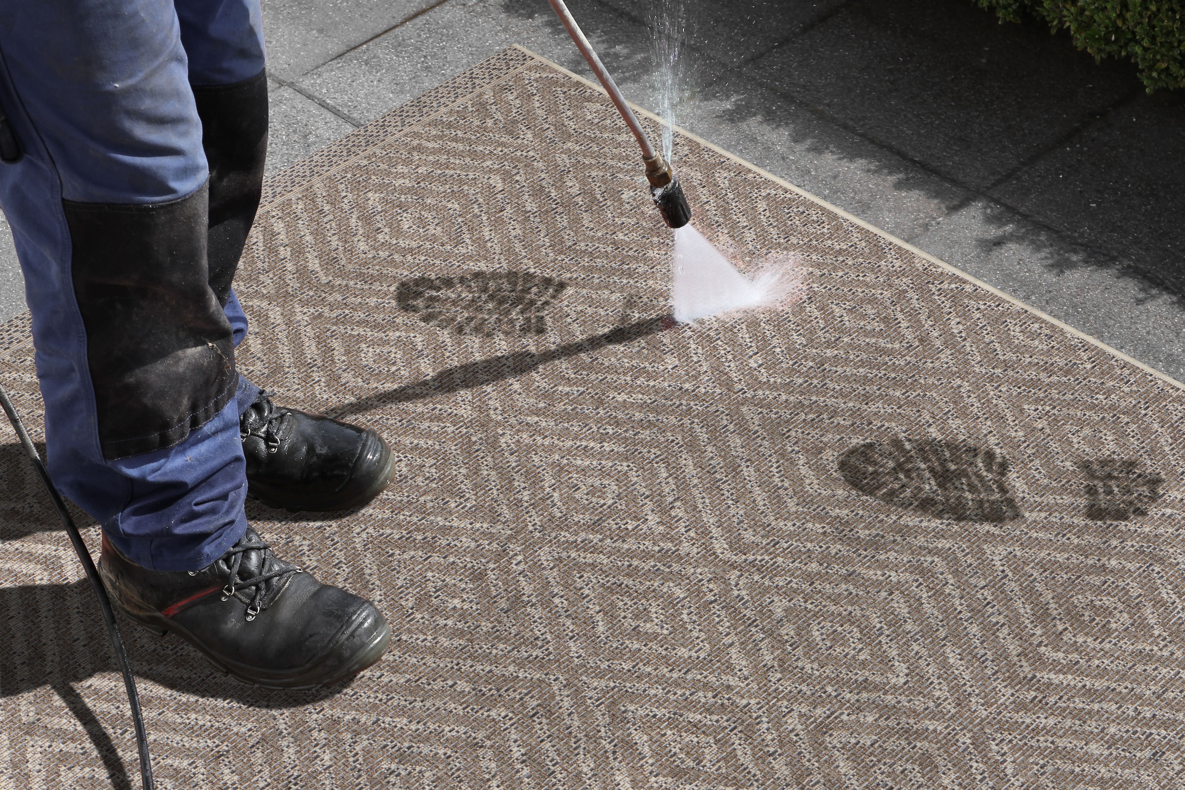 freundin Home Collection Läufer »Sea«, rechteckig, 4 mm Höhe, In-und Outdoor geeignet, Strapazierfähig und pflegeleicht, Flachgewebe