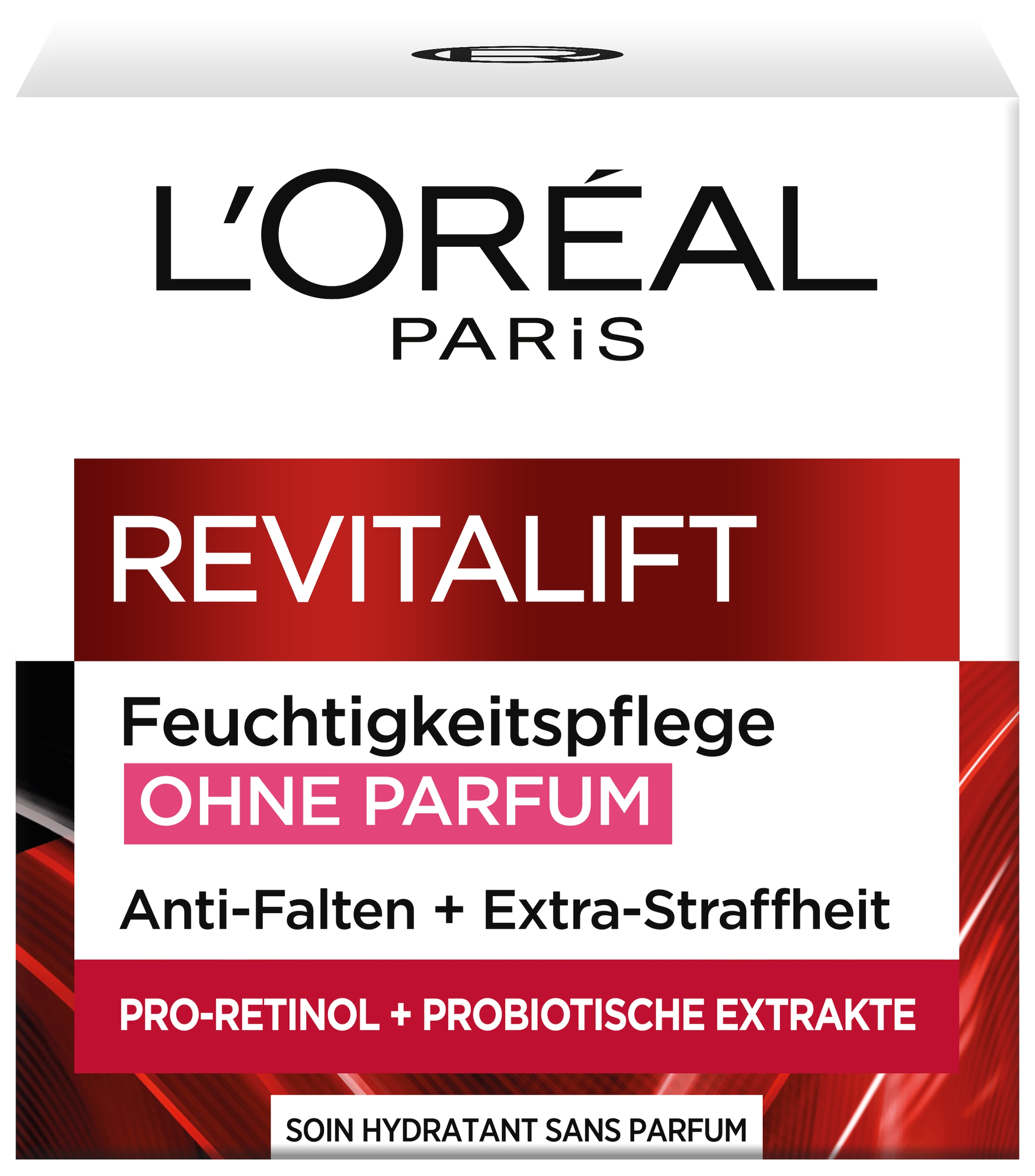 L'ORÉAL PARIS Feuchtigkeitscreme »REVITALIFT KLASSIK OHNE PARFUM« für sensitive Haut, ohne Parfüm und Alkohol, mildert Falten,