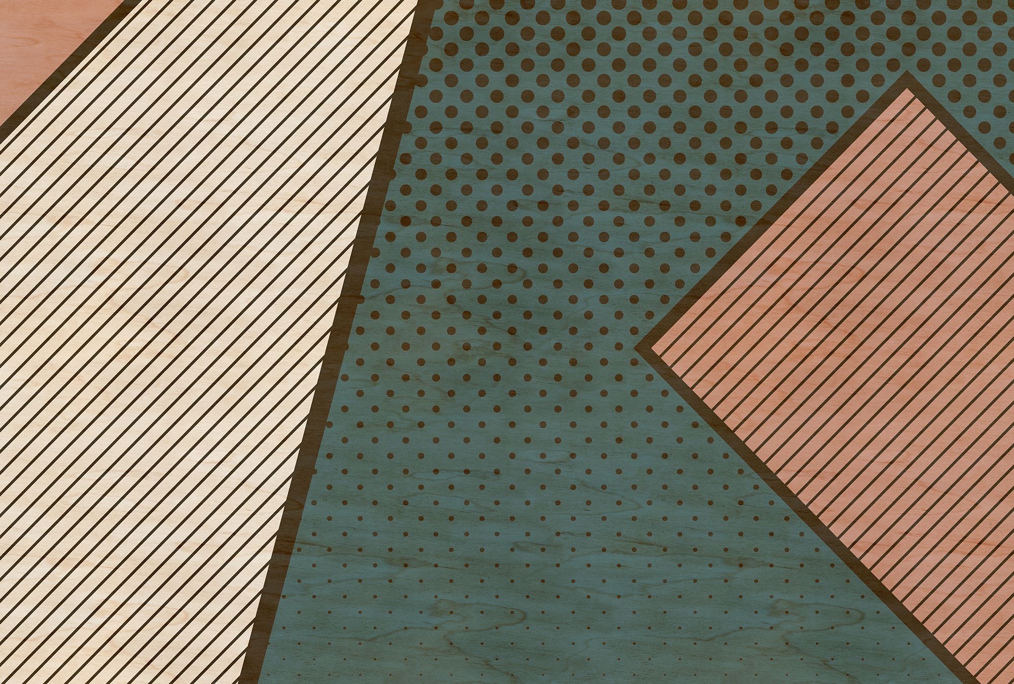 living walls Fototapete »Walls by Patel Pattern Play 1« glatt Vlies, Wand, günstig online kaufen