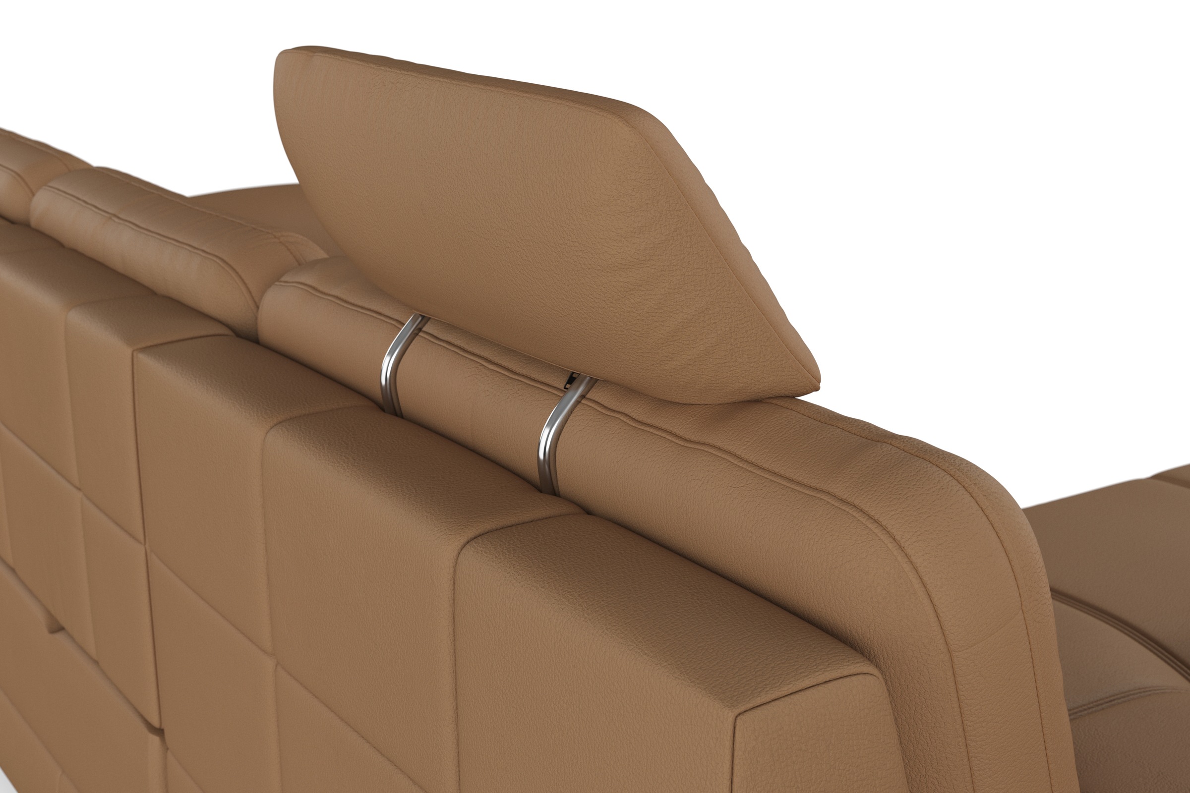 sit&more Ecksofa »Bendigo L-Form«, inklusive Sitztiefenverstellung, Bodenfreiheit 12 cm, in 2 Fußfarben