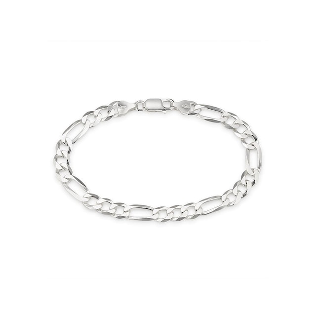 Bruno Banani Silberarmband »Schmuck Geschenk, Armkette Figarokette breit  Silber« im Online-Shop bestellen
