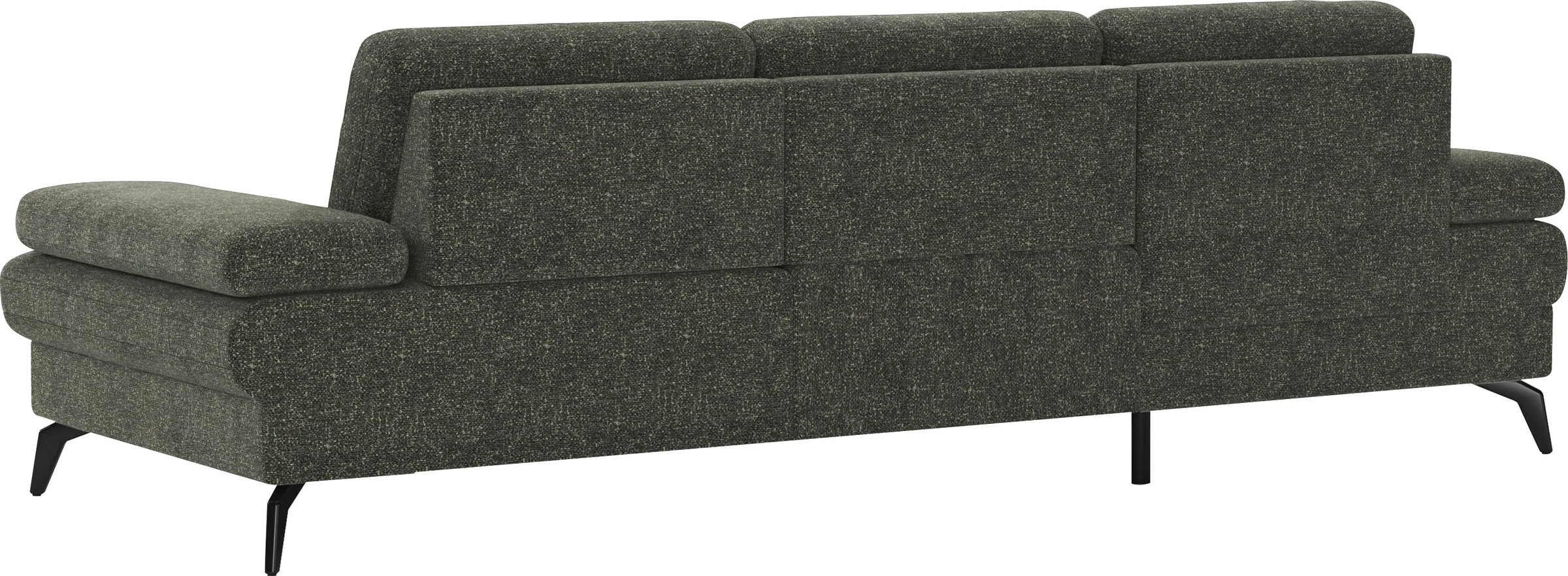 sit&more Ecksofa »Morris L-Form, inkl. Sitztiefenverstellung«, wahlweise mit Armteilverstellung, Bettfunktion & Bettkasten