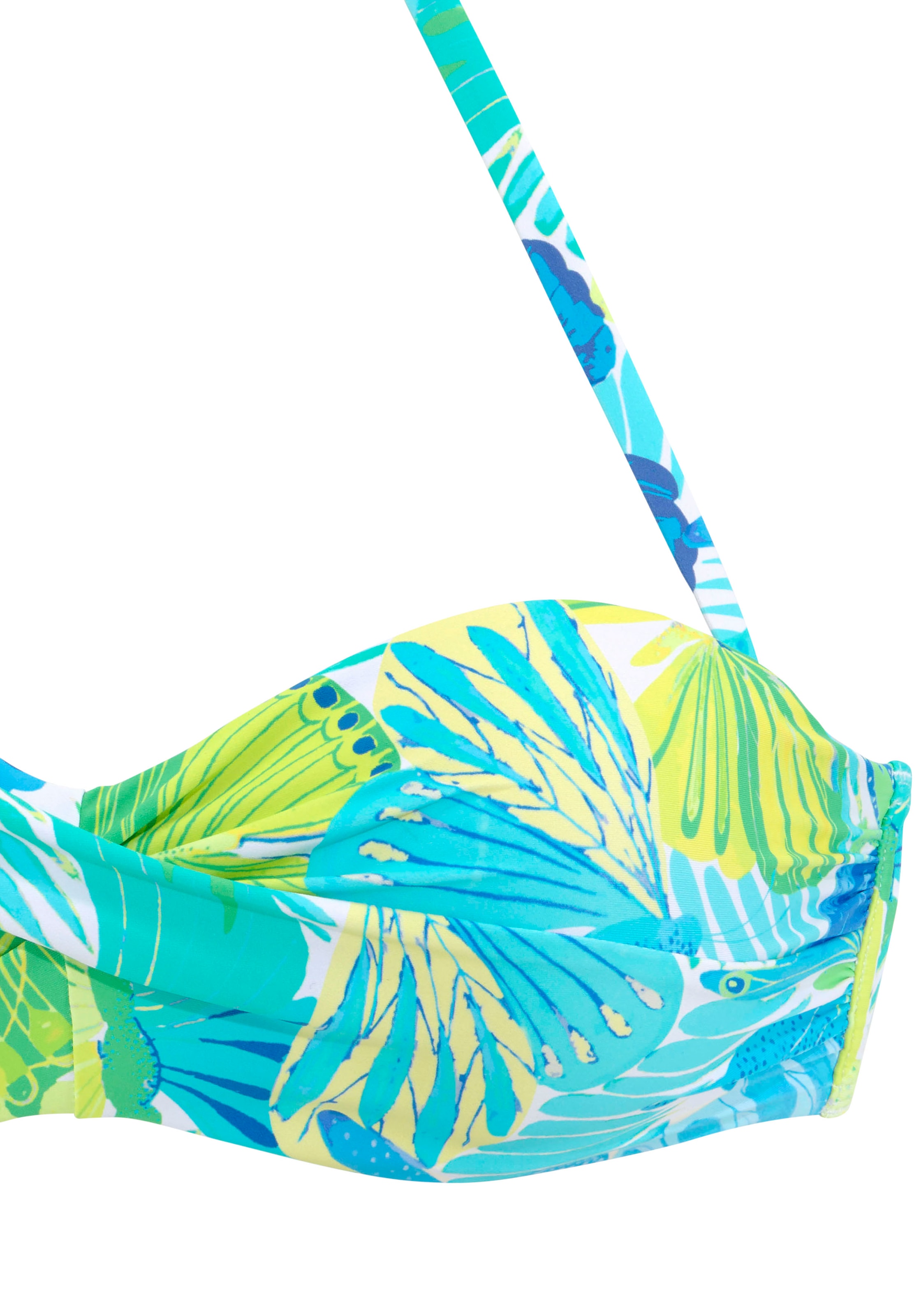 Sunseeker Bügel-Bandeau-Bikini-Top, mit Schmetterling-Design