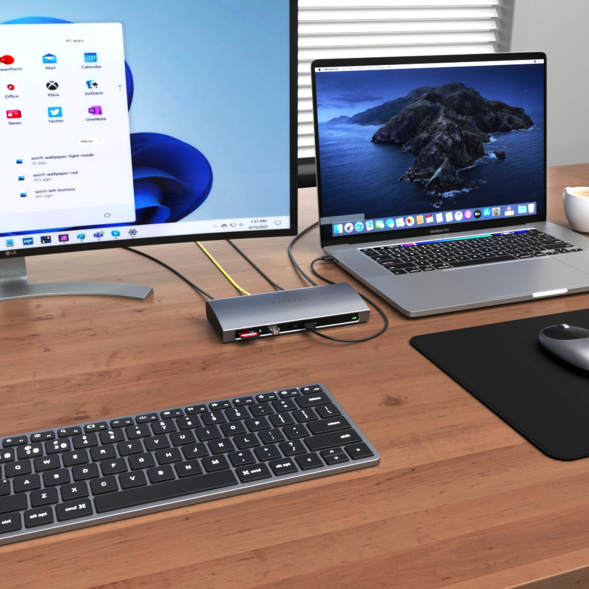 Satechi USB-Adapter »Thunderbolt 4 Dock«